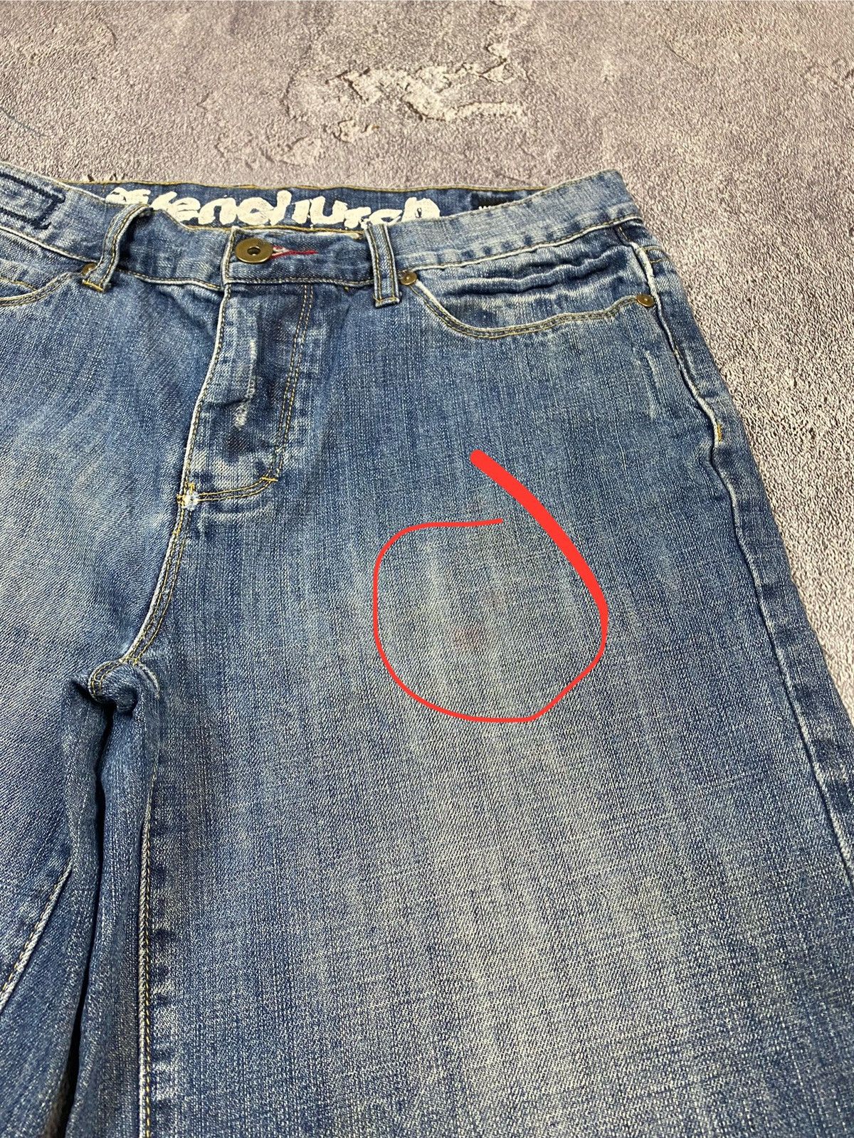 If Six Was Nine VTG Baggy Rap 2000s Jeans Y2K Streetwear Size US 32 / EU 48 - 7 Thumbnail