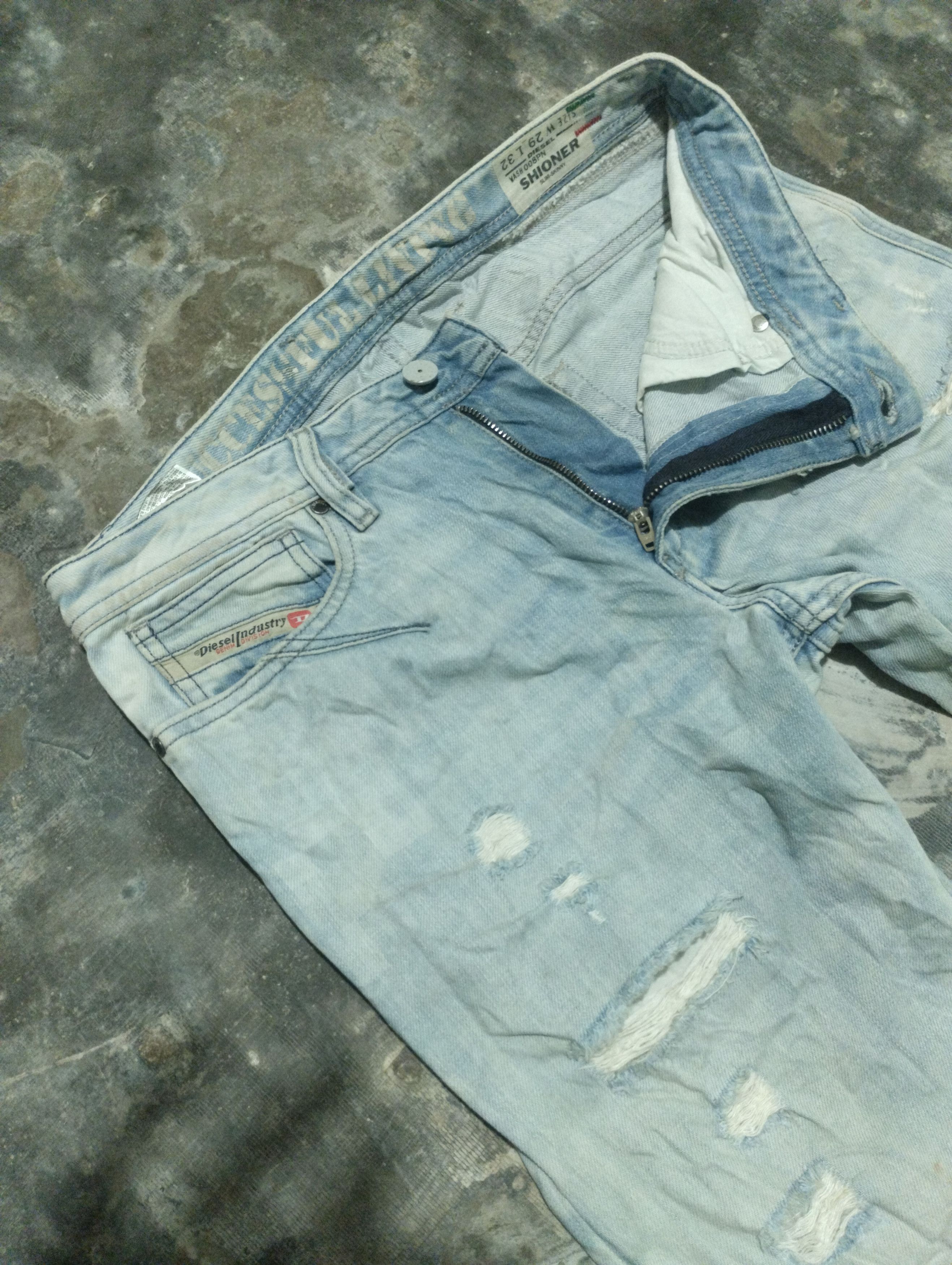 Diesel Diesel Industry Ripped Jeans Size US 32 / EU 48 - 7 Thumbnail