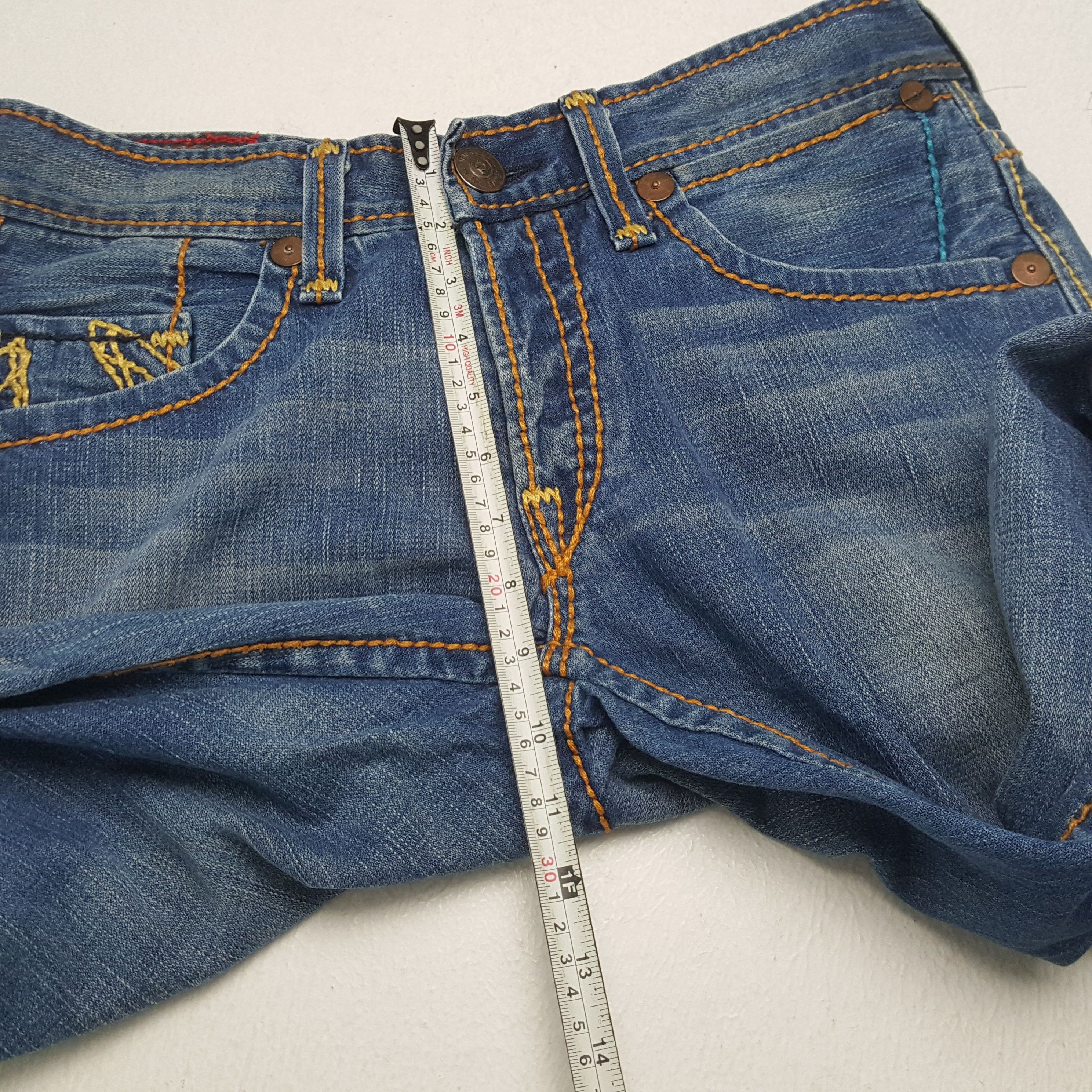 True Religion × Vintage TRUE RELIGION Streetwear Style Billy Giant Big T Jeans Size US 33 - 8 Thumbnail