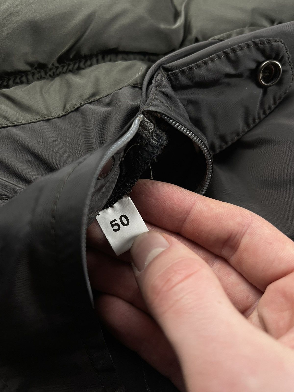 Montecore Montecore Luxury Tech Italian Down Parka Riri Zip Dark Olive Size US L / EU 52-54 / 3 - 15 Thumbnail