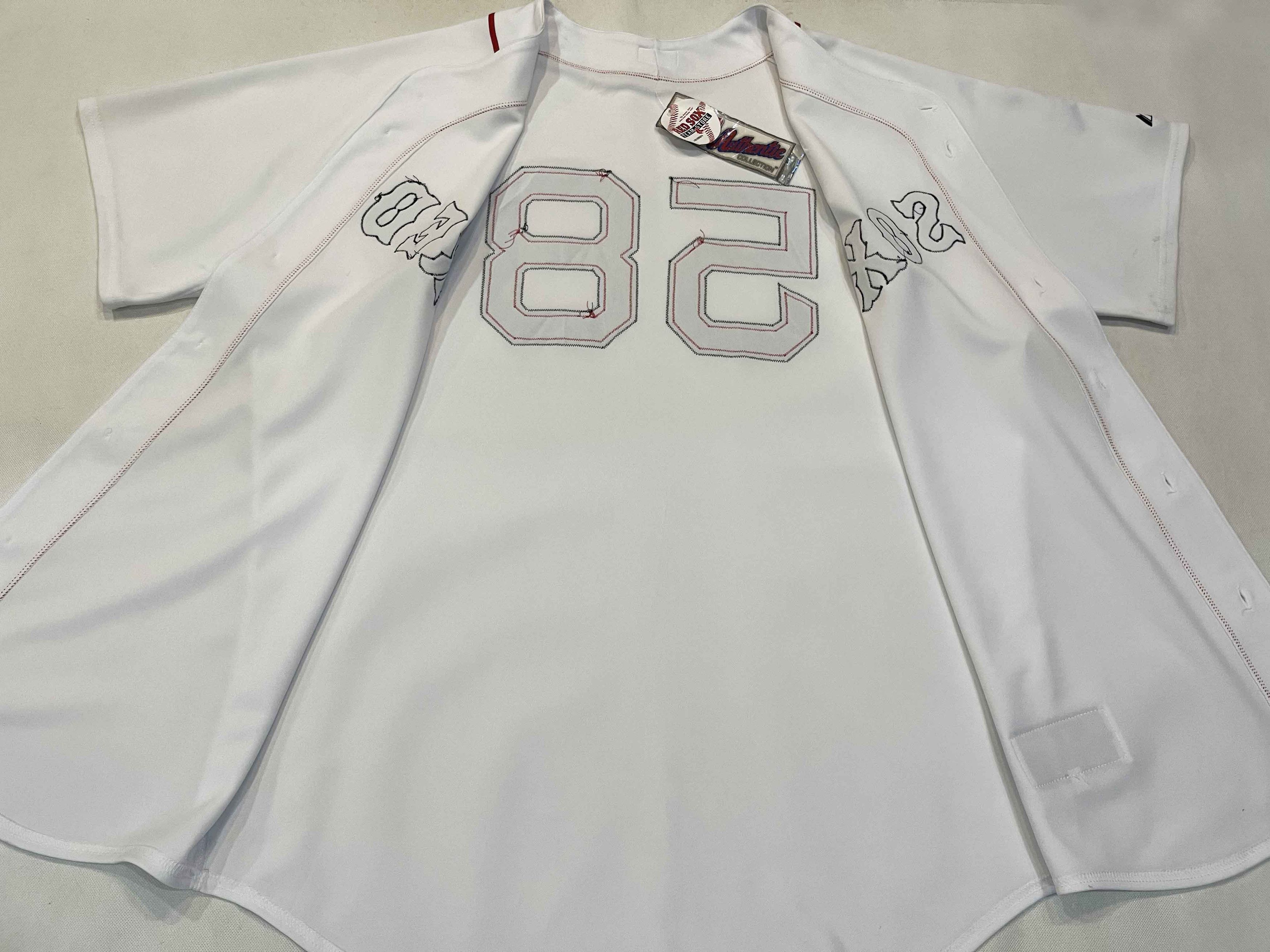 Majestic Majestic Authentic MLB Boston Red Sox #58 Baseball Jersey Size US XL / EU 56 / 4 - 7 Thumbnail