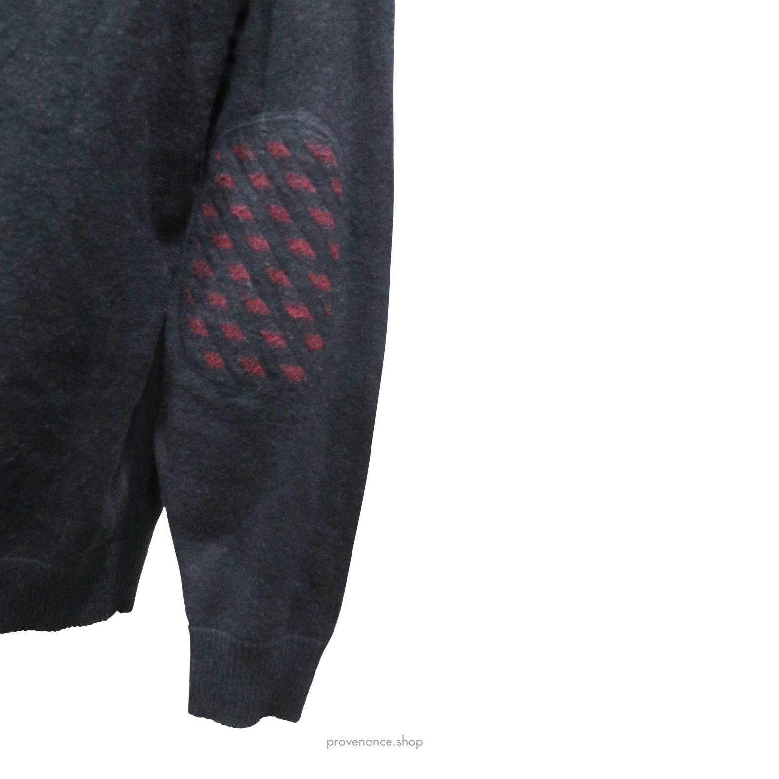 Paul & Shark 🔴 Yachting Quarter-Zip Wool Sweater - Black Size US L / EU 52-54 / 3 - 6 Thumbnail