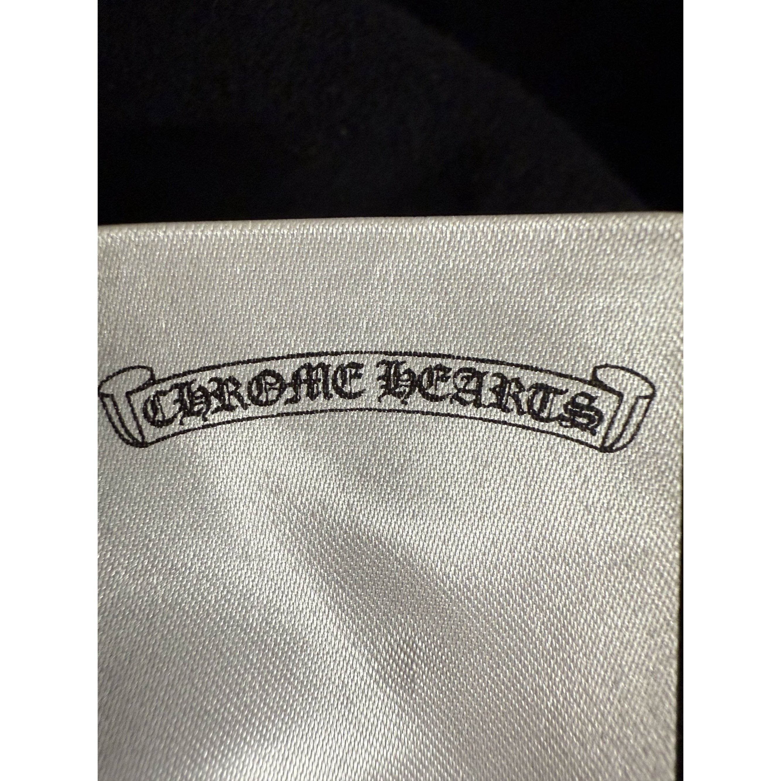 Chrome Hearts Chrome Hearts Black Zip-Up Hoodie With Graphic Back & Foti L Size US M / EU 48-50 / 2 - 14 Thumbnail
