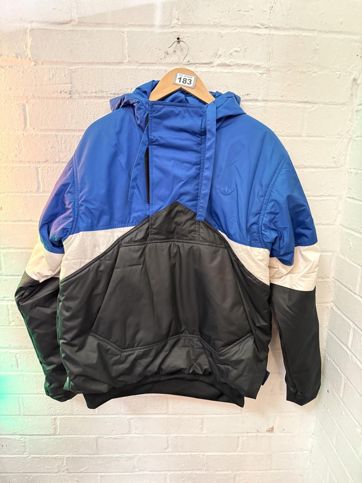 Adidas Adidas Men's Colourblock Hooded Jacket Size ONE SIZE - 1 Thumbnail