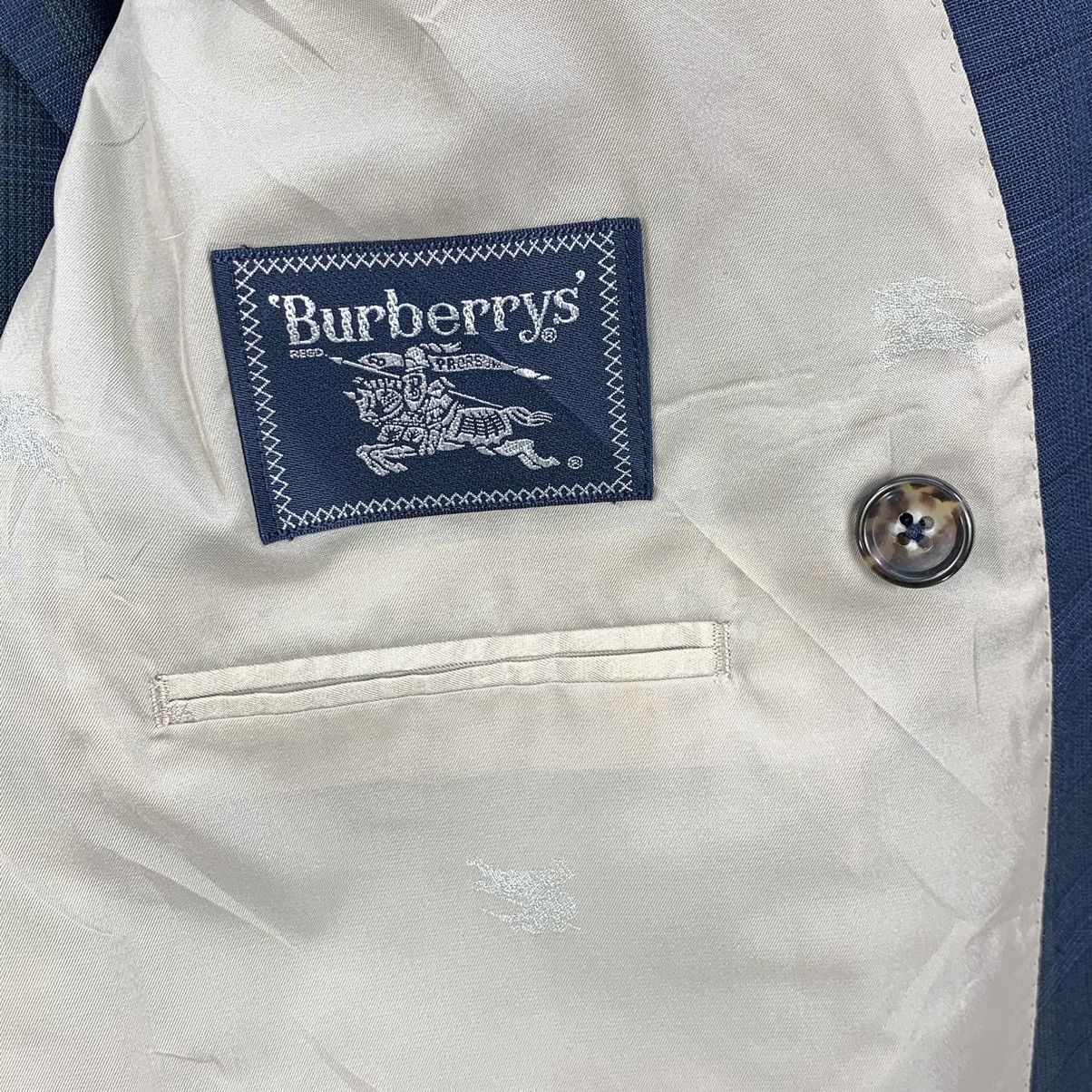 Burberry Vintage Burberrys Plaid Double Breasted Blazer Coat Size L / US 10 / IT 46 - 8 Thumbnail
