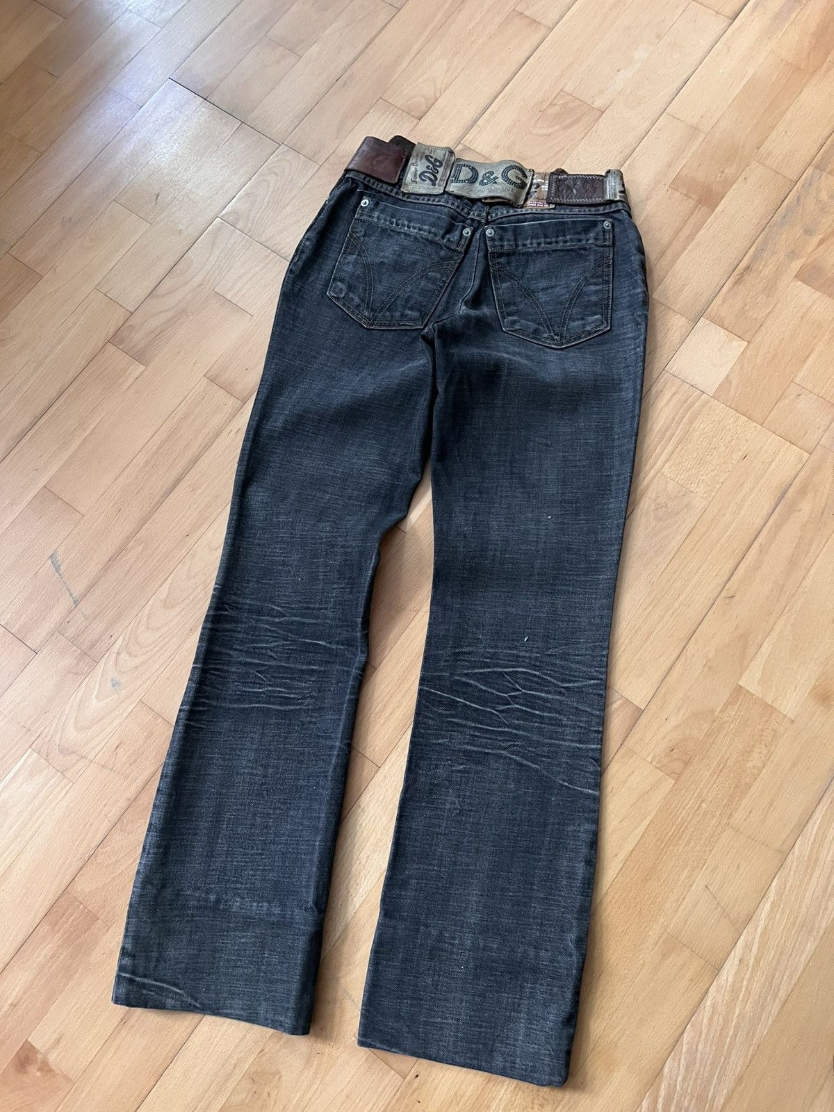 Dolce & Gabbana 2003 Dolce & Gabbana multi badge jeans Size 27" / US 4 / IT 40 - 6 Thumbnail