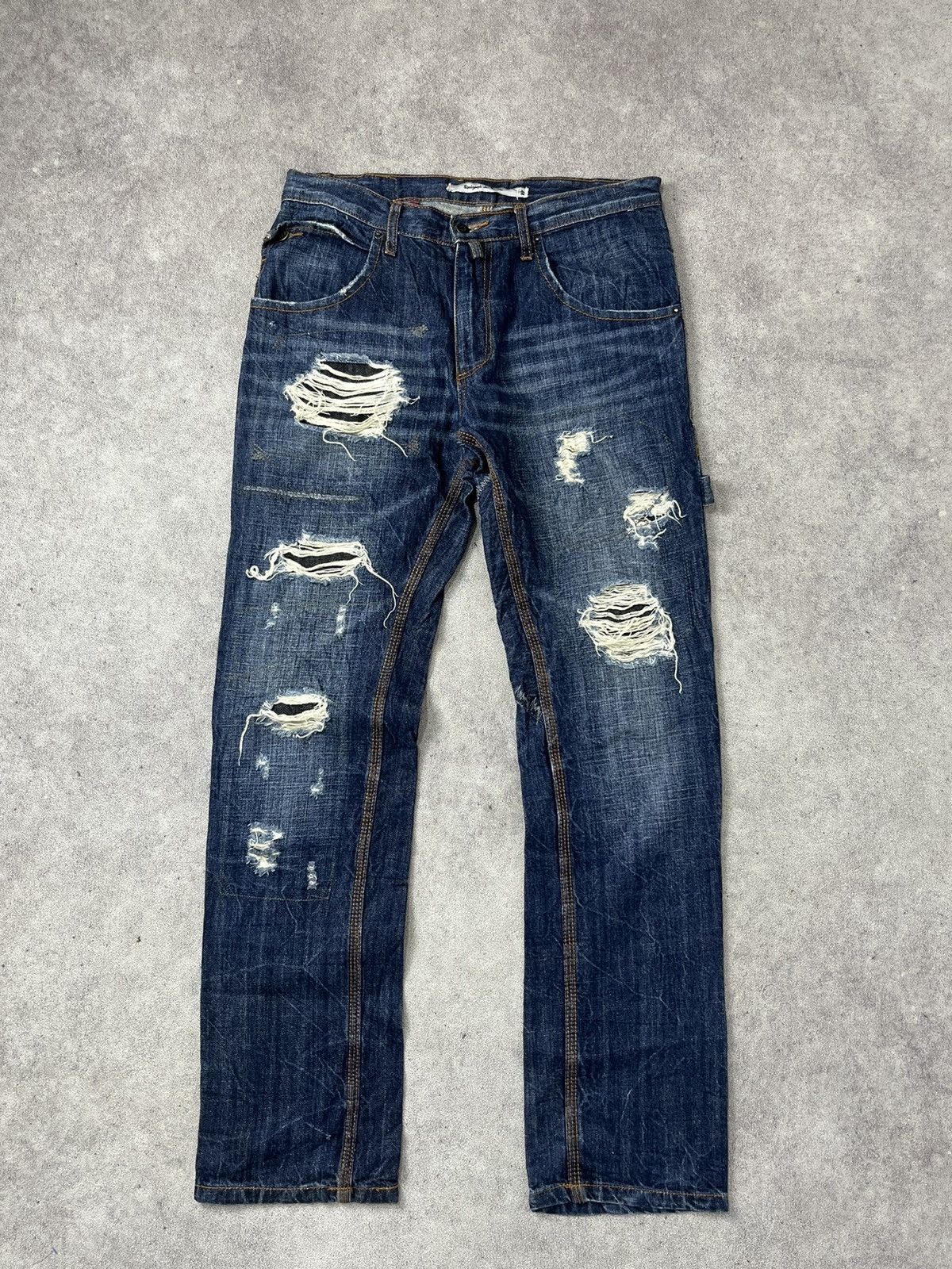 Hysteric Glamour Savignag de denim hysteric glamour distressed bondage jeans Size US 33 - 1 Thumbnail