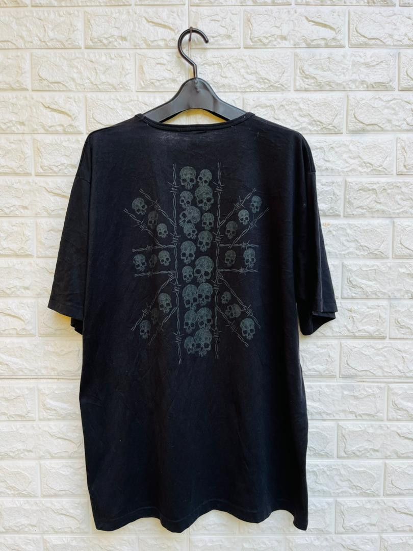 Japanese Brand × Vintage Vintage Skull Hip Hop Independent Designer Fashion style Size US XL / EU 56 / 4 - 2 Thumbnail