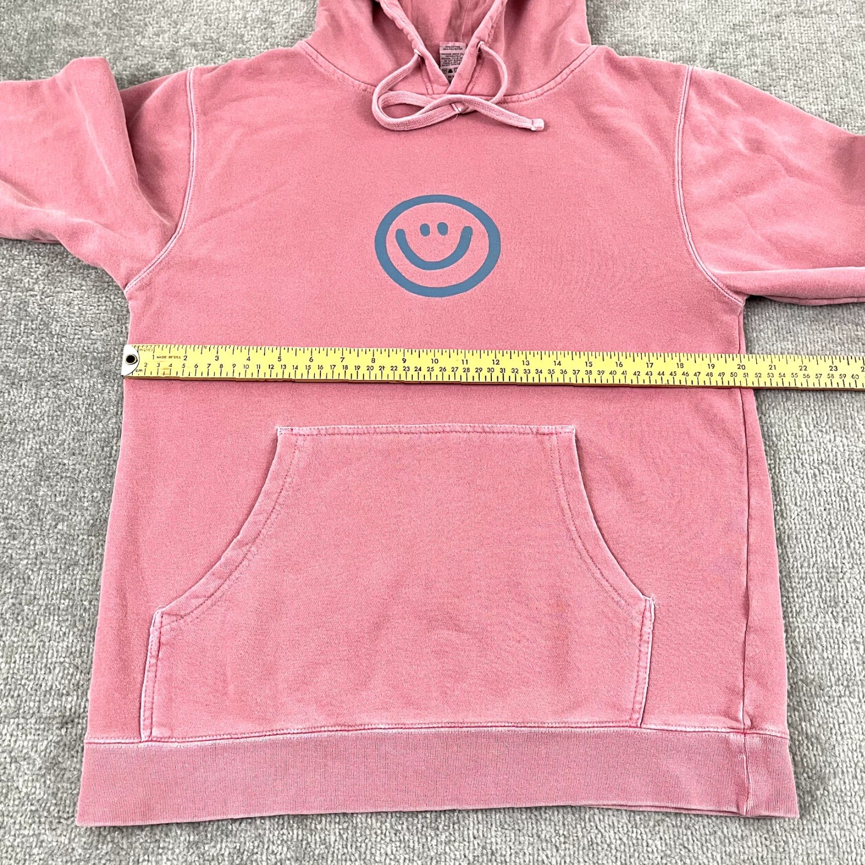 Pinko Motivational Sweatshirt Adult Small Pink Yoga Hooded Pullover Rehoboth Delaware Size US S / EU 44-46 / 1 - 5 Thumbnail