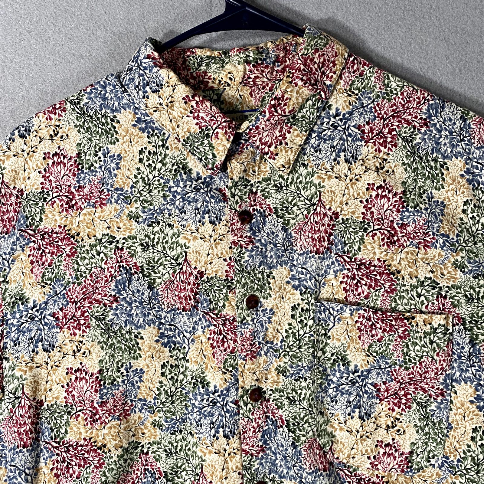 Other Straight Down Button Up Floral Shirts USA Made Mens Small Size US S / EU 44-46 / 1 - 2 Thumbnail