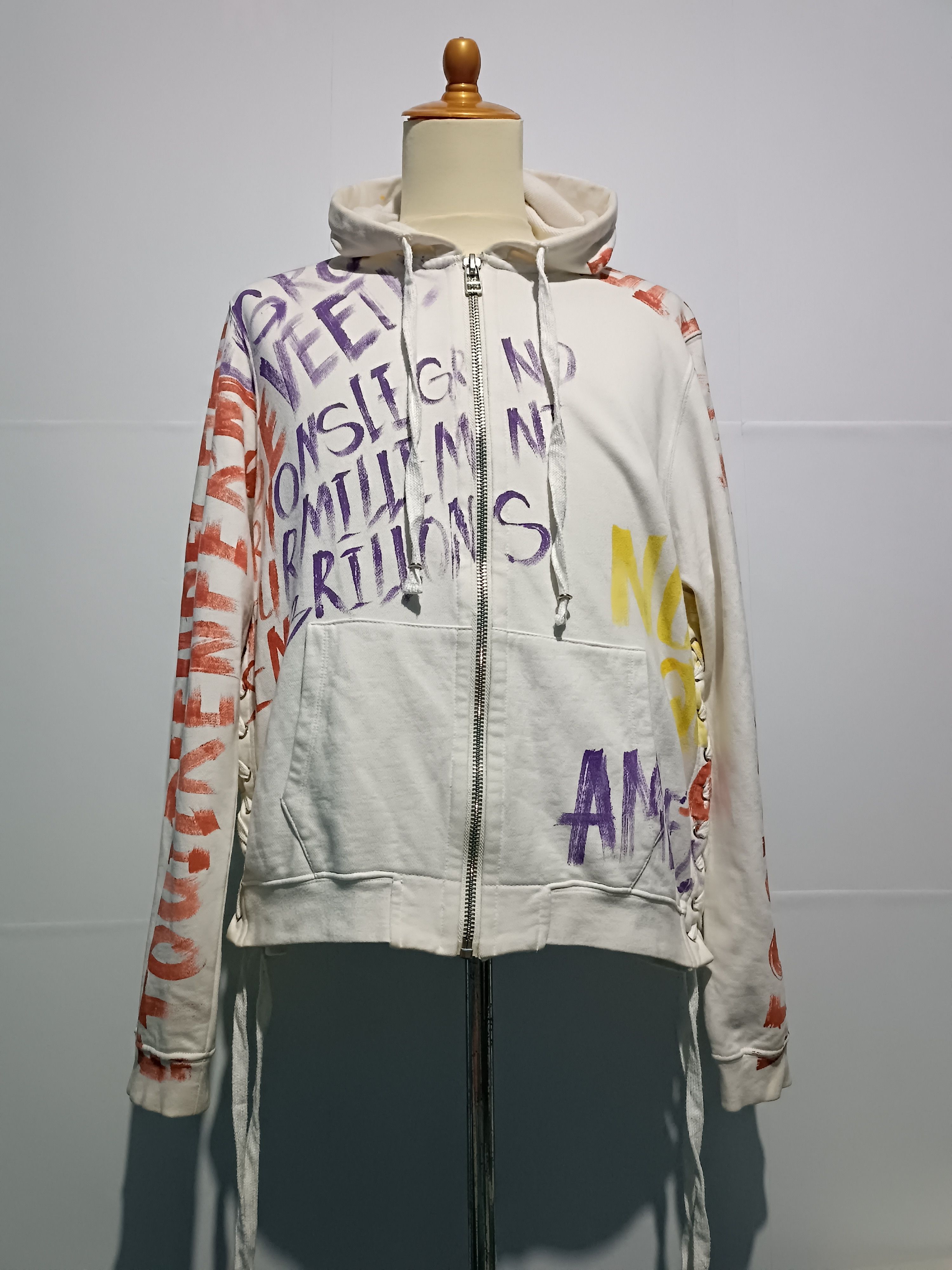 Faith Connexion Faith Connexion Hoodie Sweatshirt Multicolour Graffiti Size US M / EU 48-50 / 2 - 1 Thumbnail