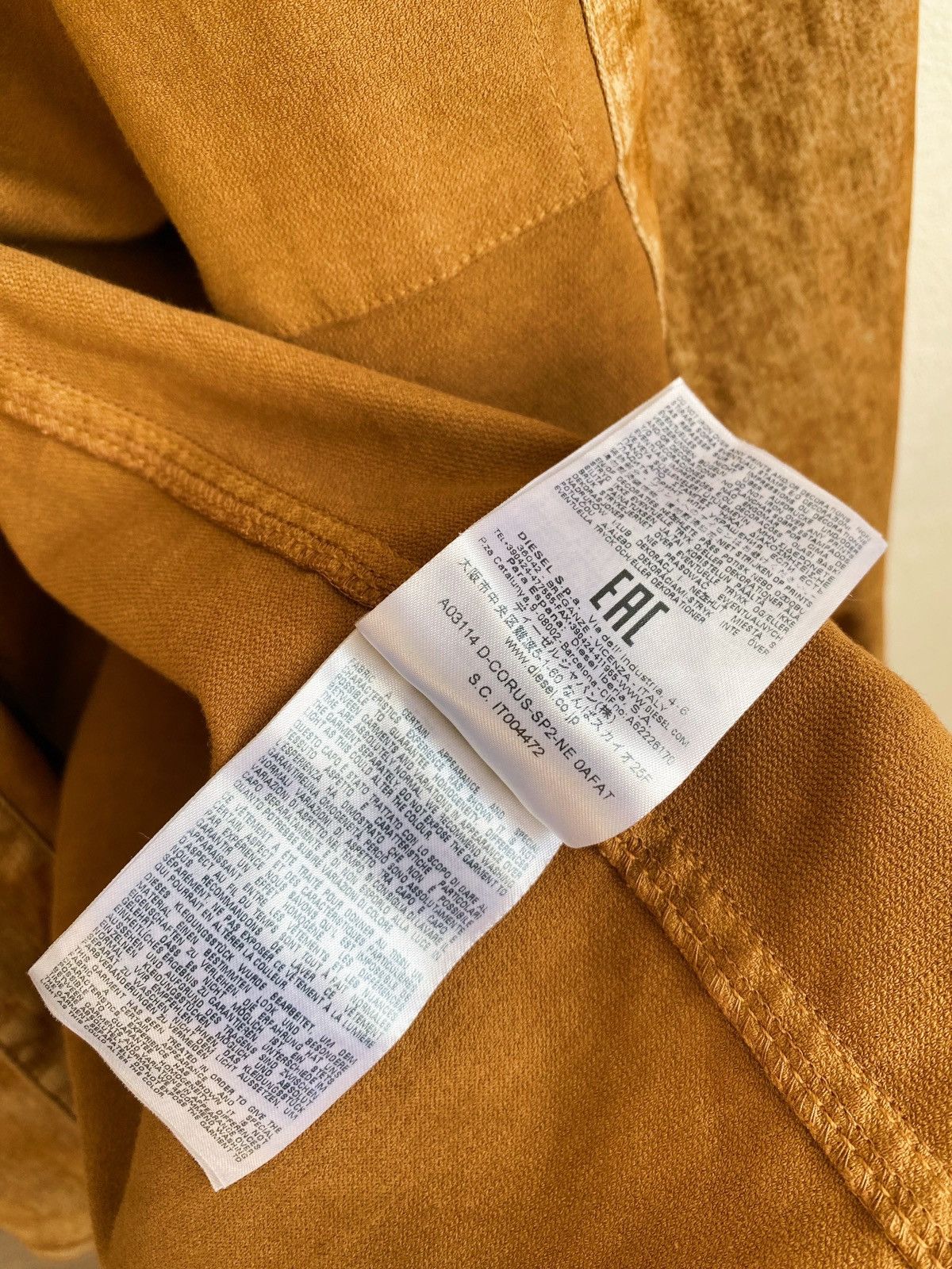 Diesel NWT Diesel denim jacket/coat Size US S / EU 44-46 / 1 - 20 Thumbnail