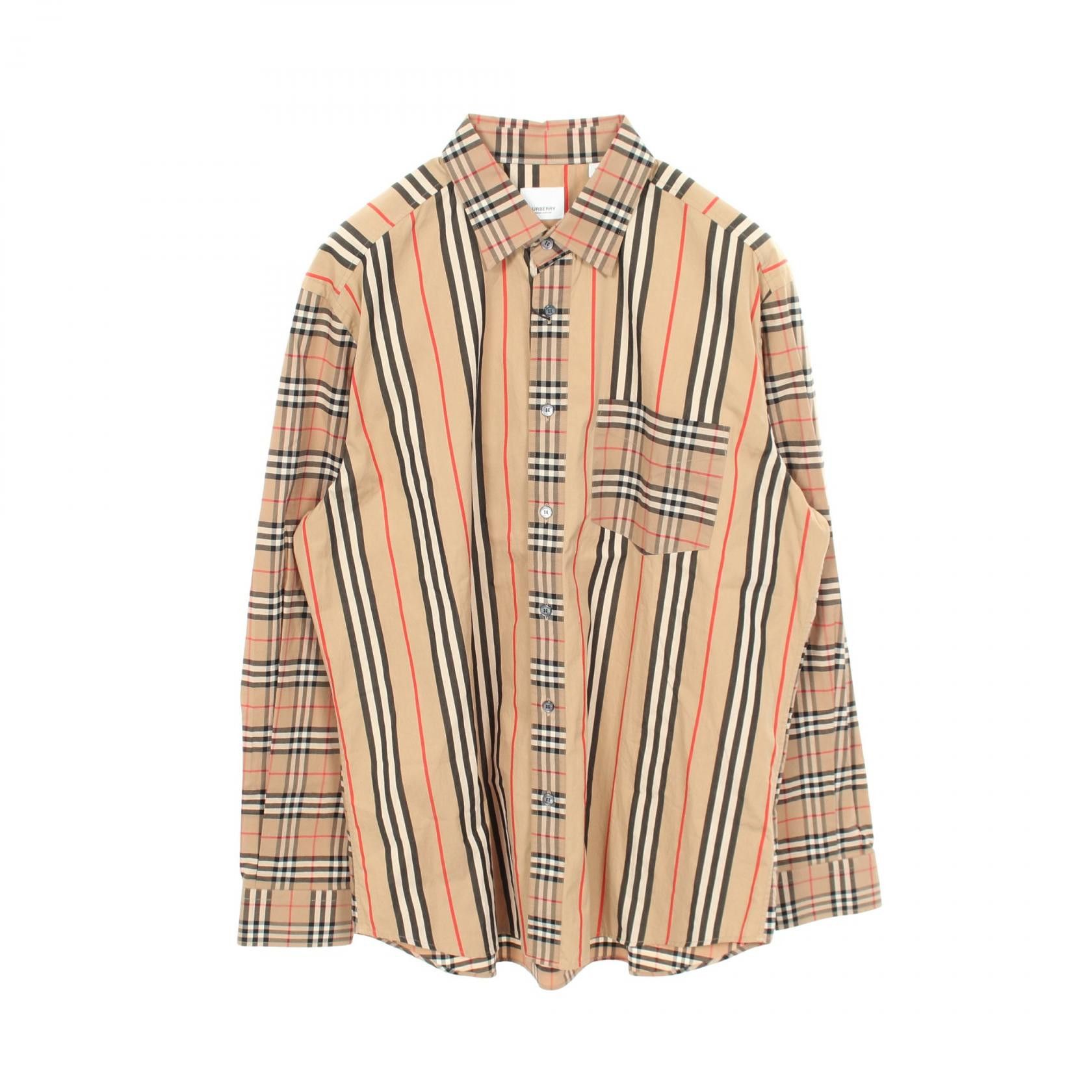 Burberry Burberry Burberry Vintage Check Cotton Shirt Textile Tops DUTY FREE for USA Size ONE SIZE - 1 Thumbnail