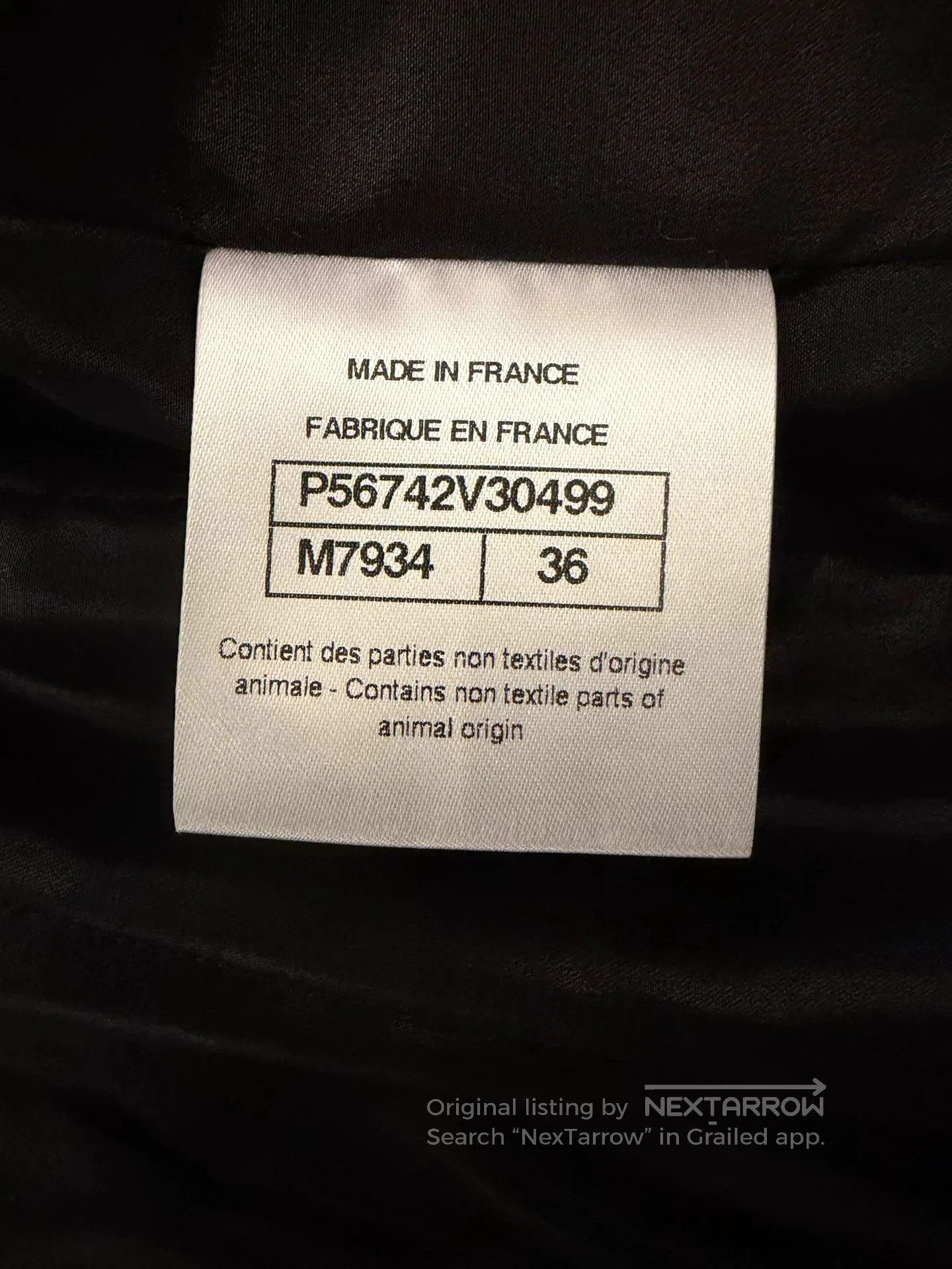 Chanel Chanel Metiers d'Art Black White Coat. Size M / US 6-8 / IT 42-44 - 4 Thumbnail