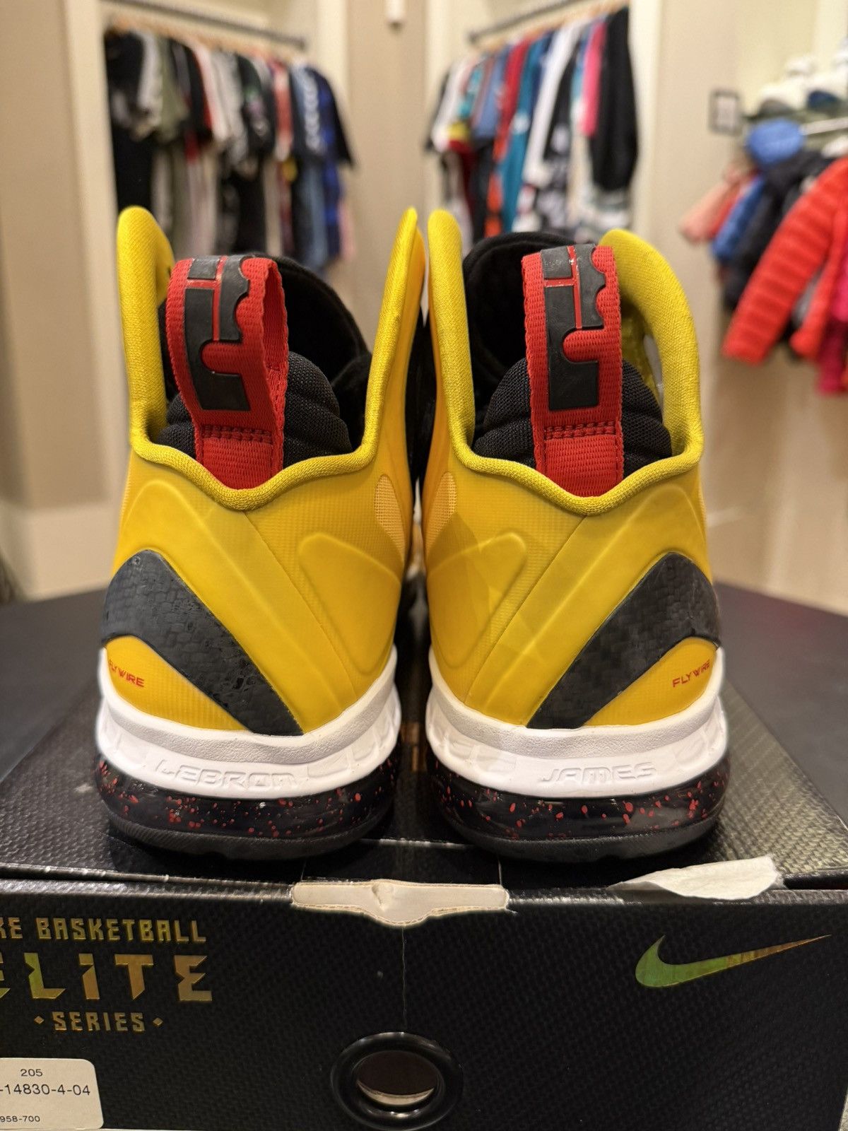 Nike Nike Lebron 9 PS Elite ‘Taxi’ Size US 8.5 / EU 41-42 - 3 Thumbnail