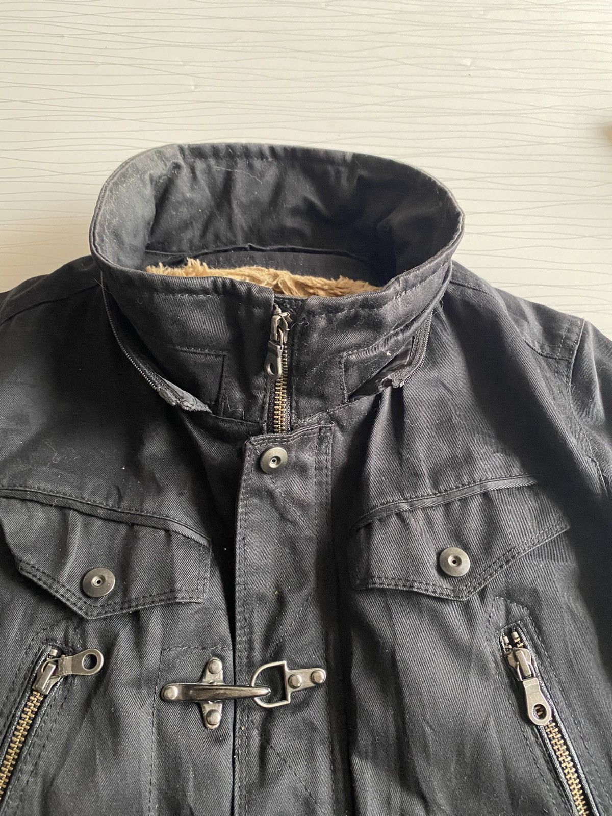 If Six Was Nine × Le Grande Bleu (L.G.B.) × Nicole Club Nicole Club For Men Fur Jacket Lgb Style Size US M / EU 48-50 / 2 - 10 Thumbnail