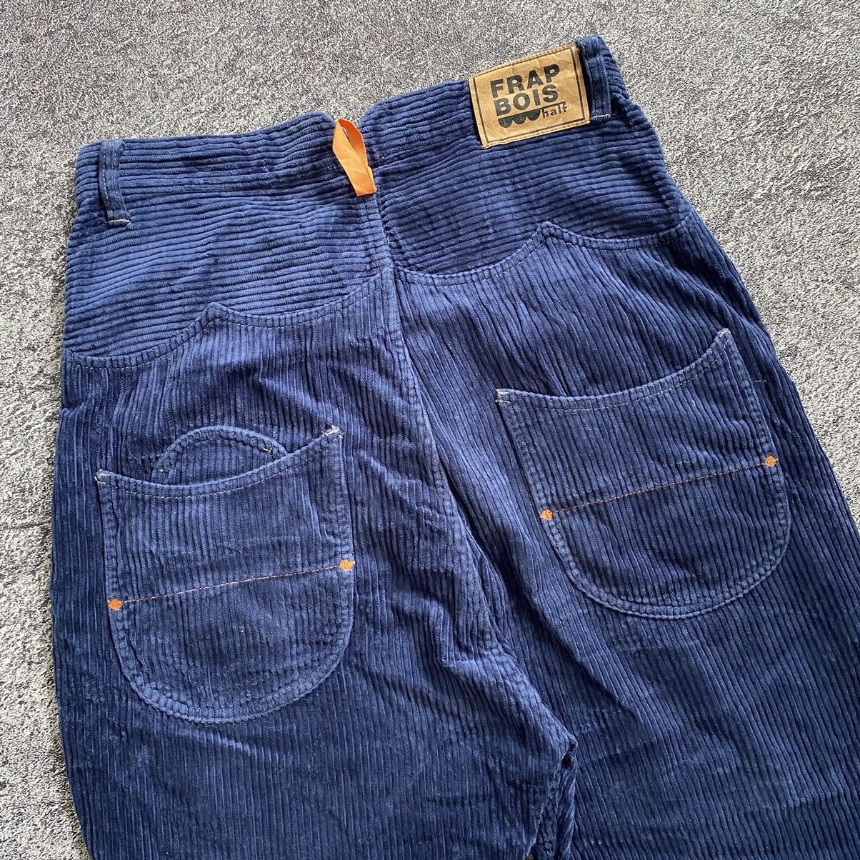 Frapbois × Issey Miyake × Japanese Brand Frapbois Issey Miyake Drop Croth Corduroy Pants Size US 33 - 5 Thumbnail
