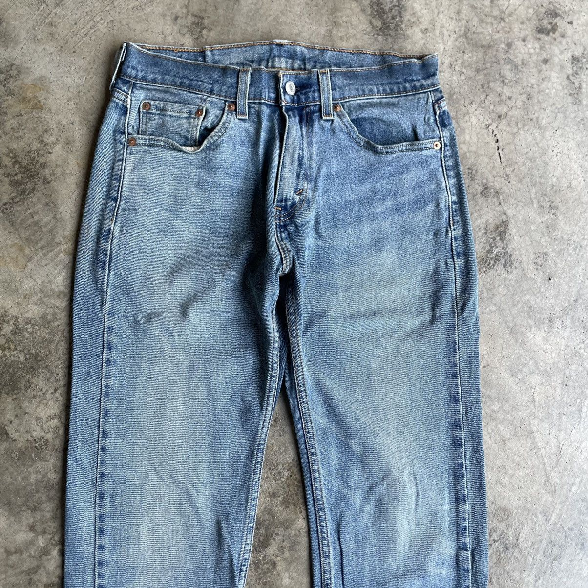 Levi's Vintage Clothing 🔥Vintage Levis 505 Stoned Washed Ripped Denim Jeans Size US 30 / EU 46 - 2 Thumbnail