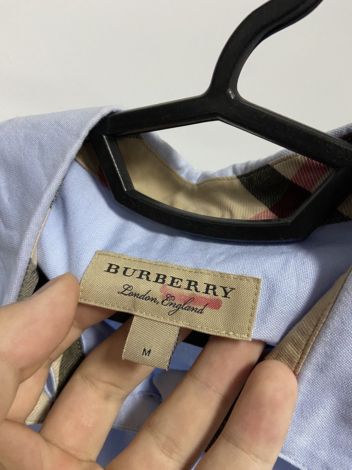Burberry × Vintage Burberry Vintage Buttons nova check vintage shirts Size US M / EU 48-50 / 2 - 7 Thumbnail