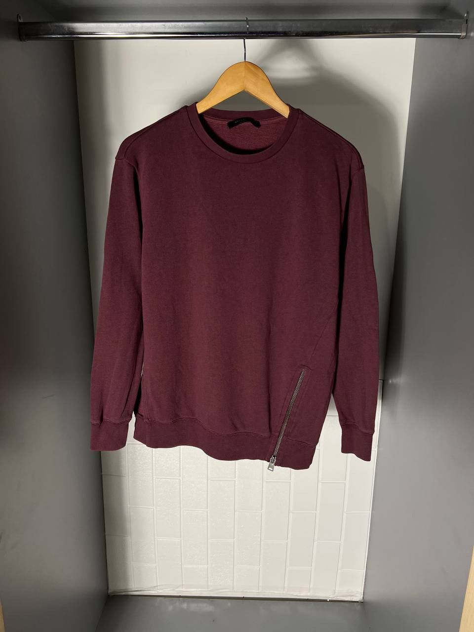 Allsaints VERY RARE ALLSAINTS CASUAL DESIGNER SOLO ZIP SWEATSHIRT Y2K Size US M / EU 48-50 / 2 - 1 Thumbnail