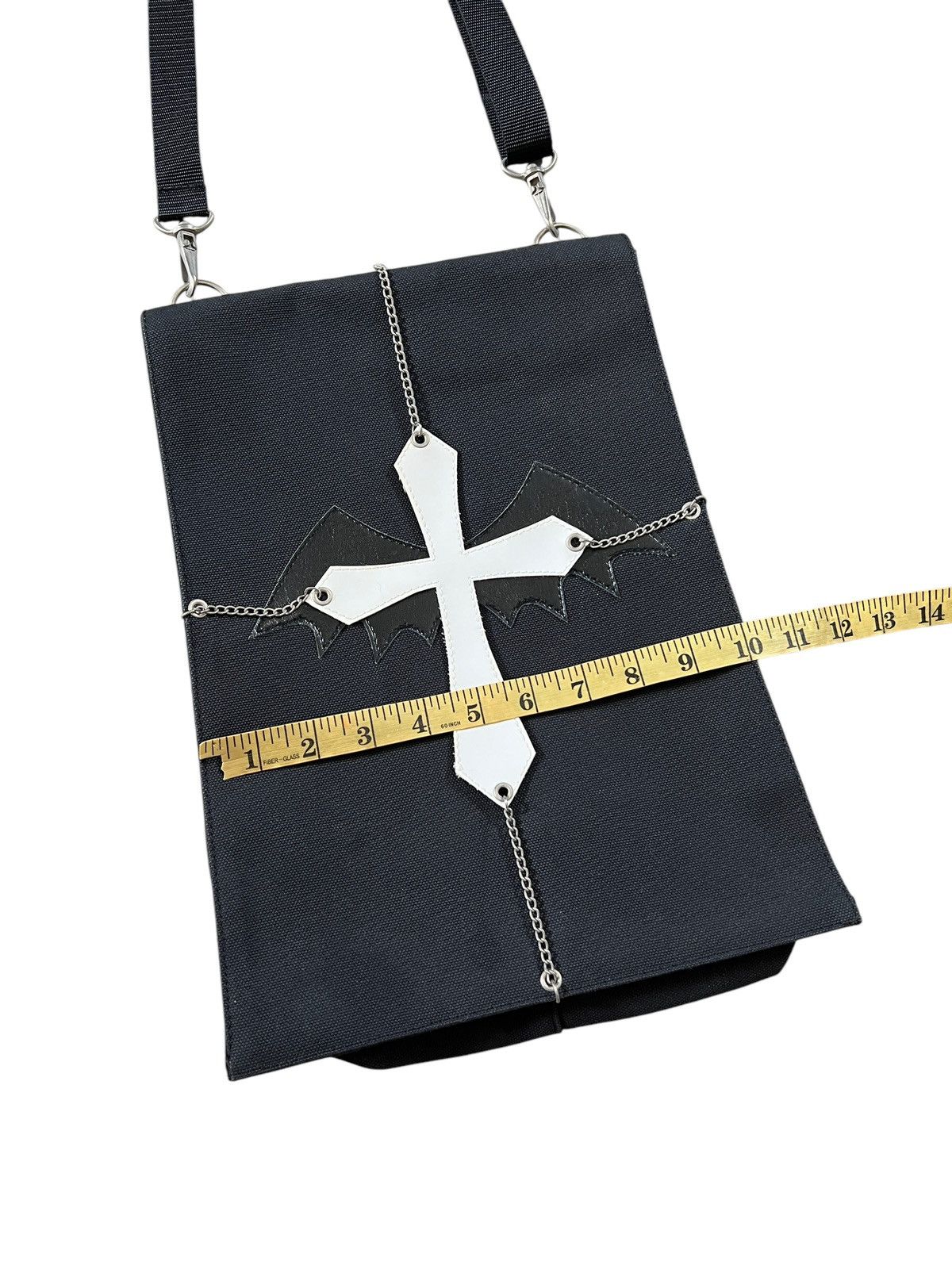 Japanese Brand × Seditionaries Spica 🇯🇵 Goth Cross Chain Sling Bag Size ONE SIZE - 12 Thumbnail