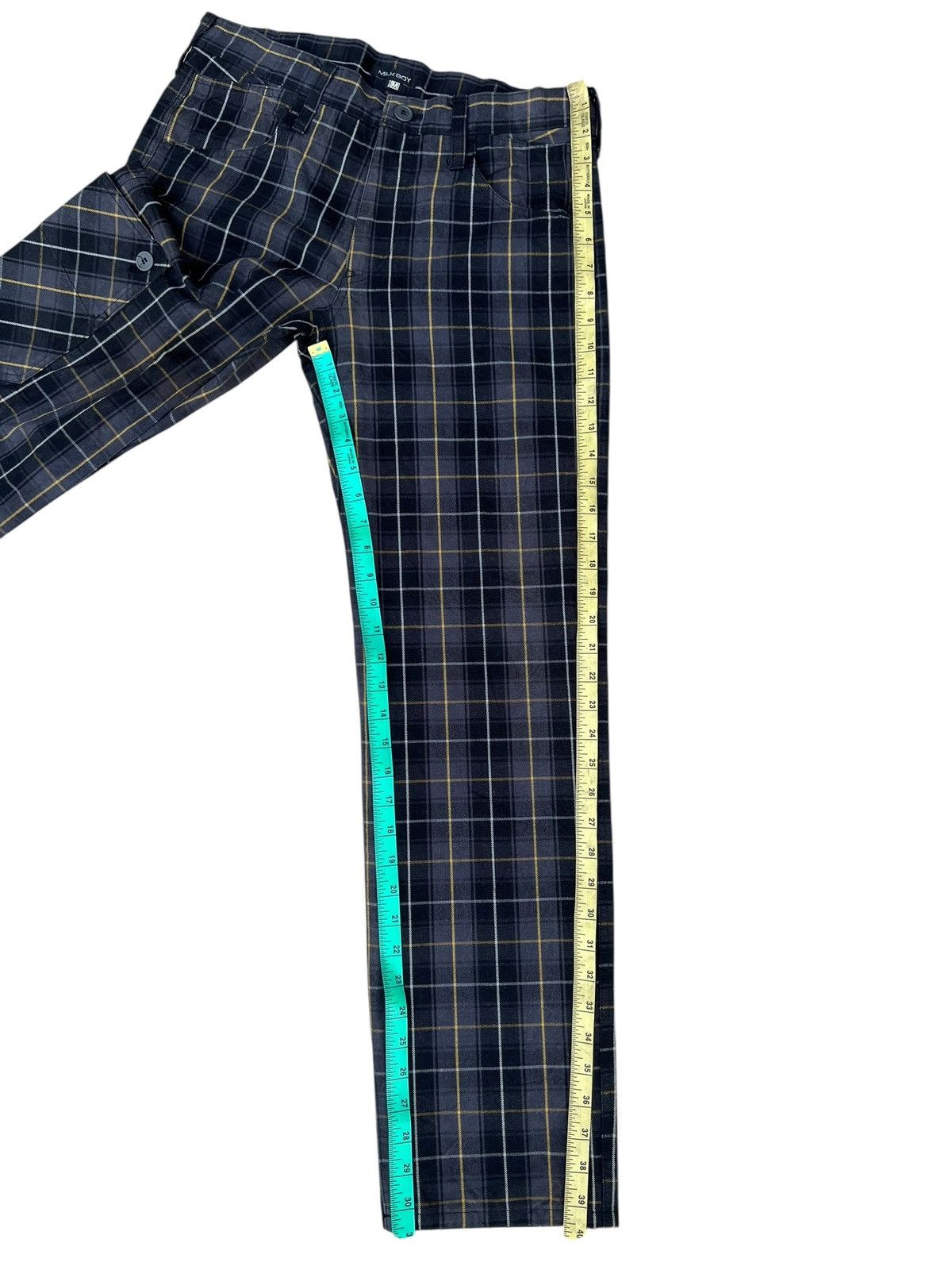 Beauty Beast Vintage Milk Boy Japan Tartan Cargo Trouser Pant Size US 30 / EU 46 - 6 Thumbnail