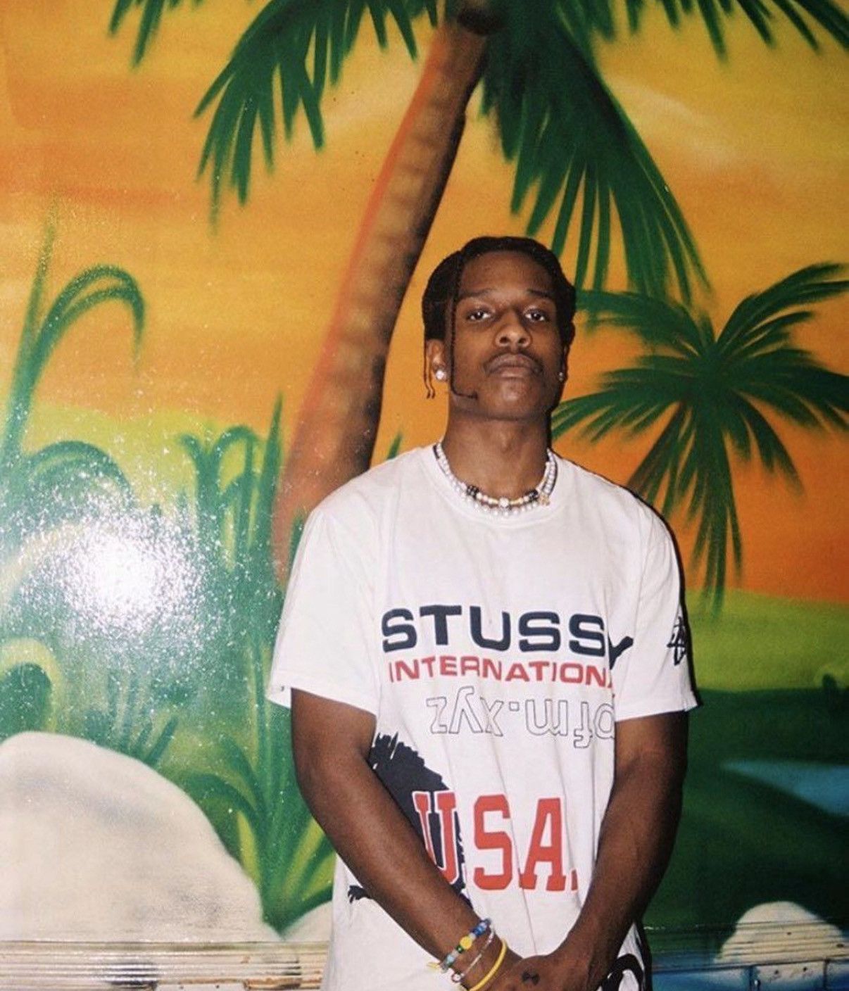 Cactus Plant Flea Market × Stussy SS19 Stussy x CPFM Independence Day Tee Size US XXL / EU 58 / 5 - 3 Thumbnail