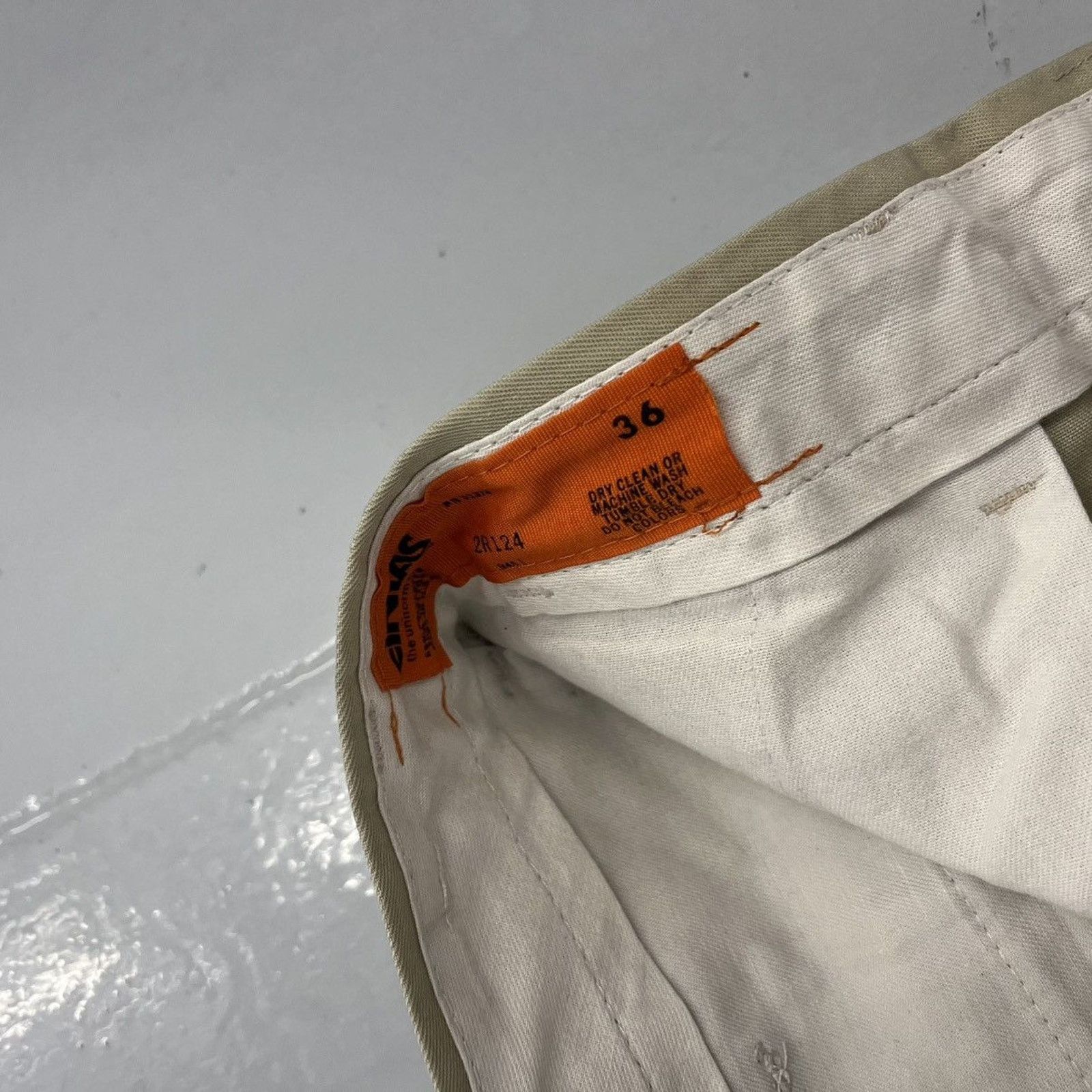 Other Vintage 70s 80s Cintas Tan Canvas Workwear Chinos 34x30 Size US 34 / EU 50 - 4 Thumbnail