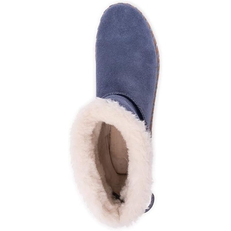 Designer MUK LUKS Flexi Albany Suede Shearling Winter Boots 6 Size US 6 / IT 36 - 7 Thumbnail