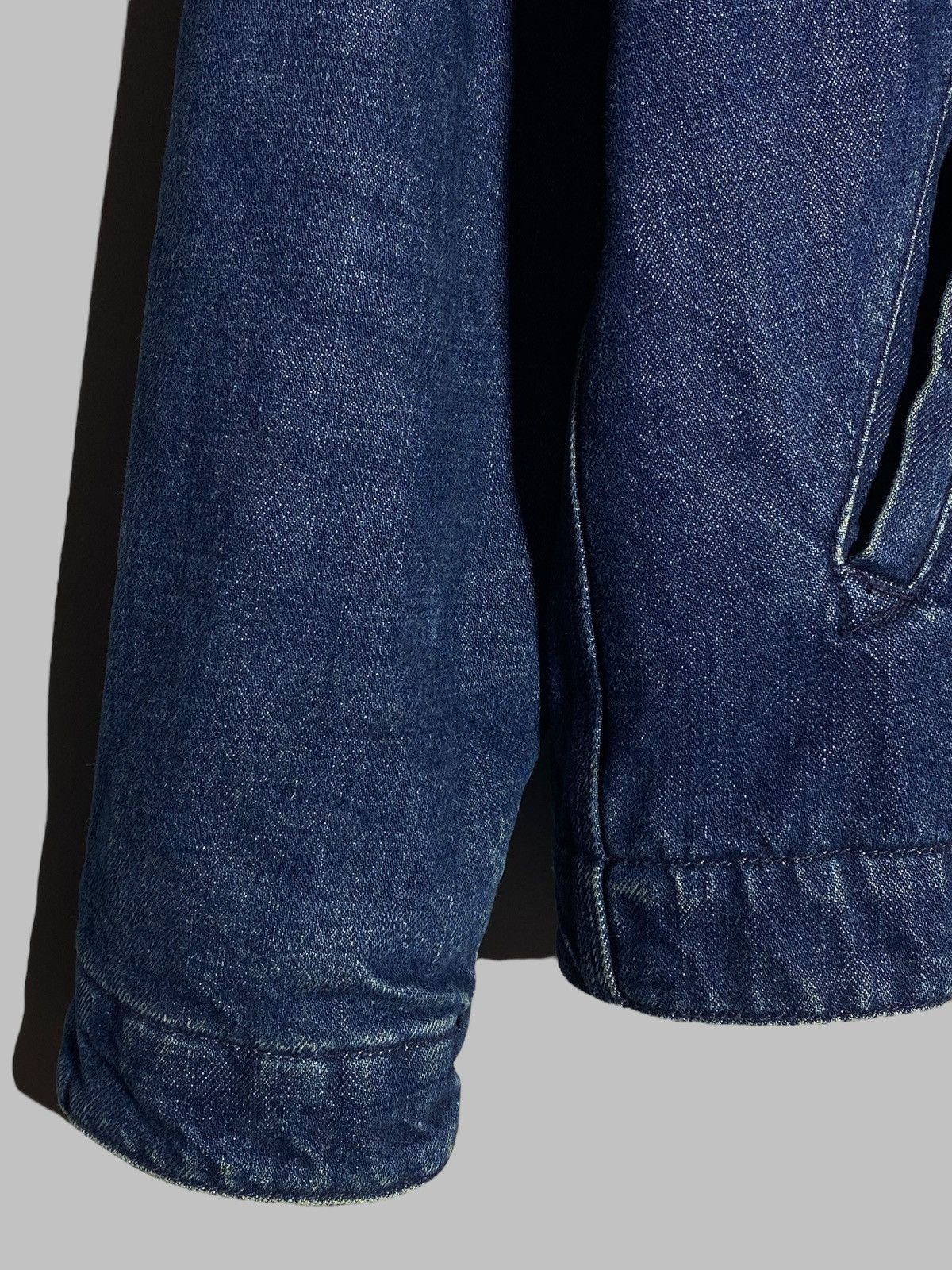 A.P.C. × Carhartt A.P.C. Carhartt Sherpa Trucker Vibes Raw Denim Paris Collab Size US S / EU 44-46 / 1 - 7 Thumbnail