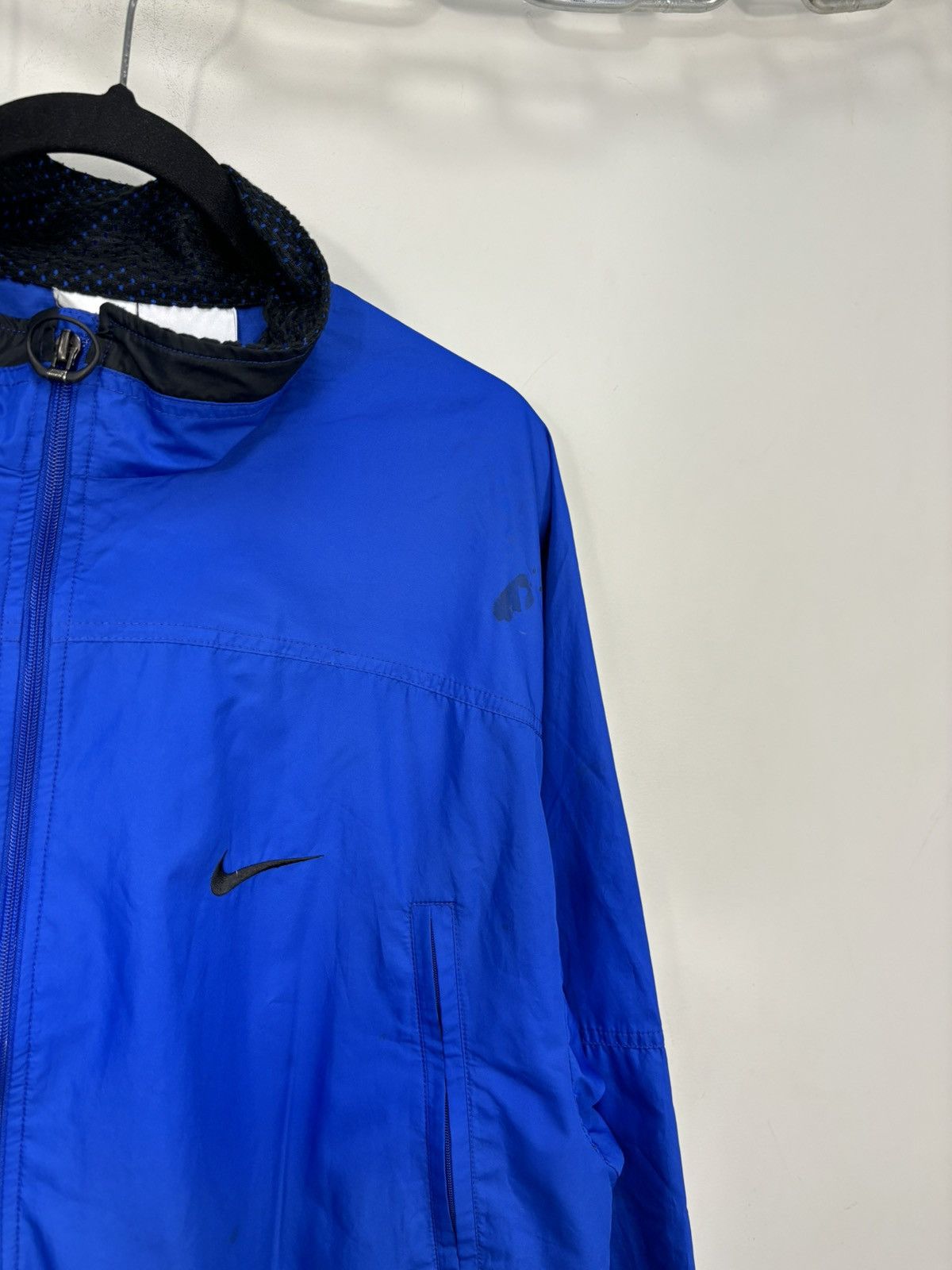 Nike Vintage 90s Nike Y2K Retro Hype Baggy Nylon Track Jacket Size US XL / EU 56 / 4 - 5 Thumbnail