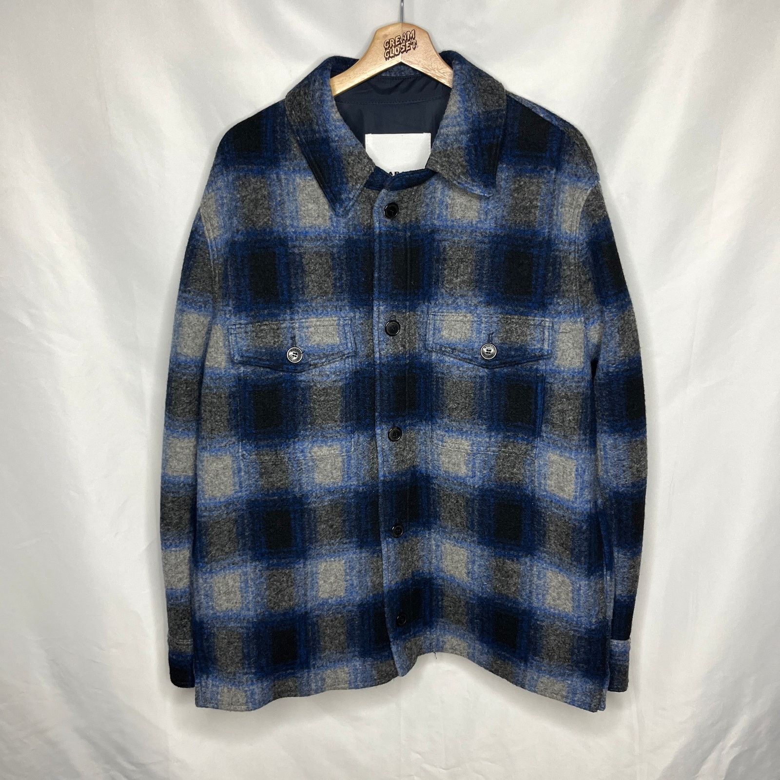 Isabel Marant Isabel Marant Plaid Flannel Kervon Wool Jacket Button Shirt Size US XL / EU 56 / 4 - 1 Thumbnail