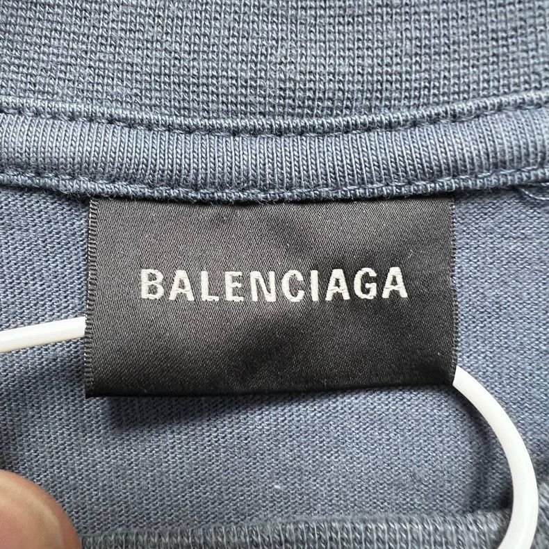 Balenciaga Balenciaga Back bleed double B print splashed water-washed Size US S / EU 44-46 / 1 - 3 Thumbnail