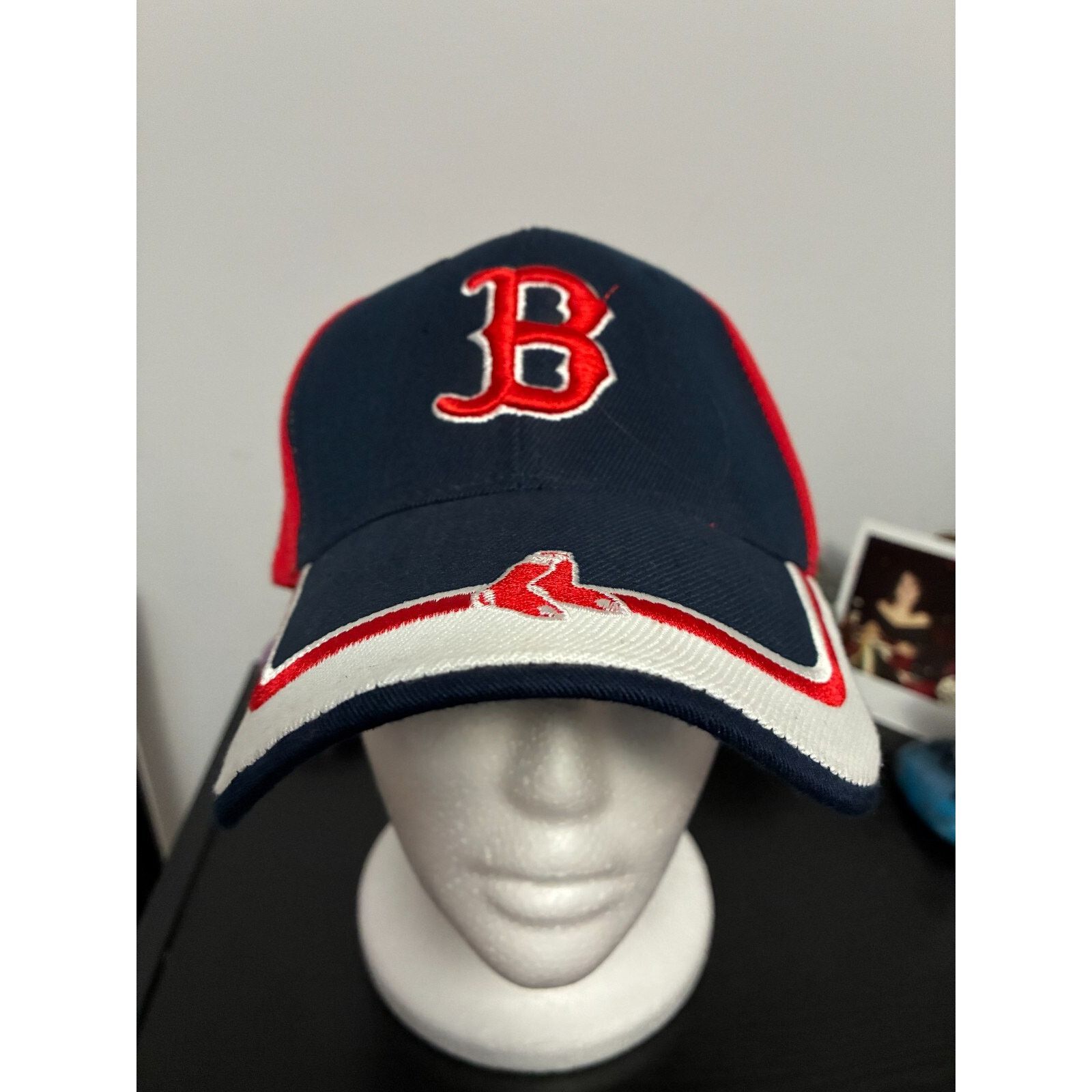 47 Brand Boston Red Sox Baseball Cap – Embroidered “B” & Sox Logo Size ONE SIZE - 1 Thumbnail