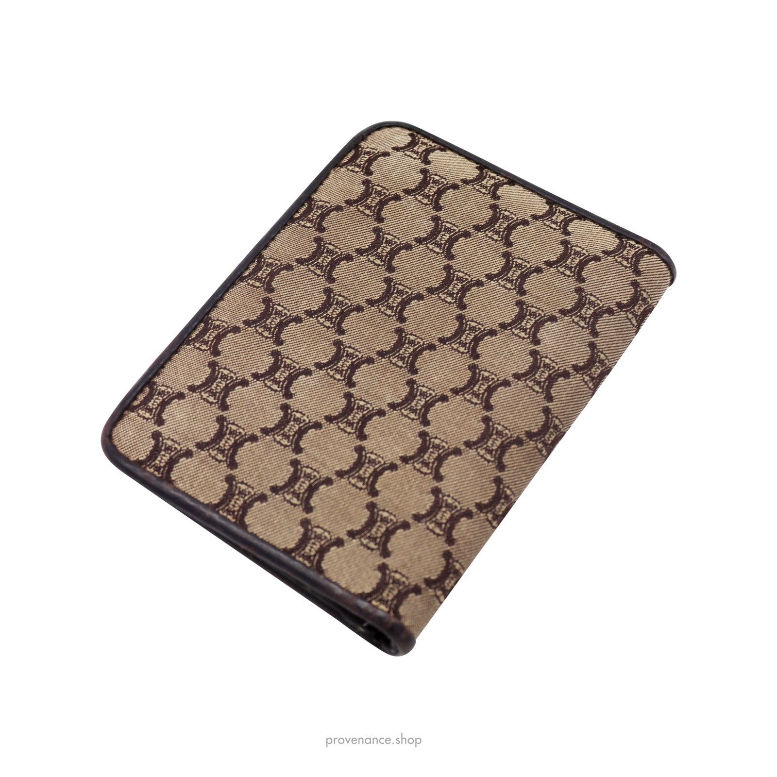 Celine 🔴 Celine Pocket Organizer Wallet - Triomphe Jacquard Size ONE SIZE - 4 Thumbnail