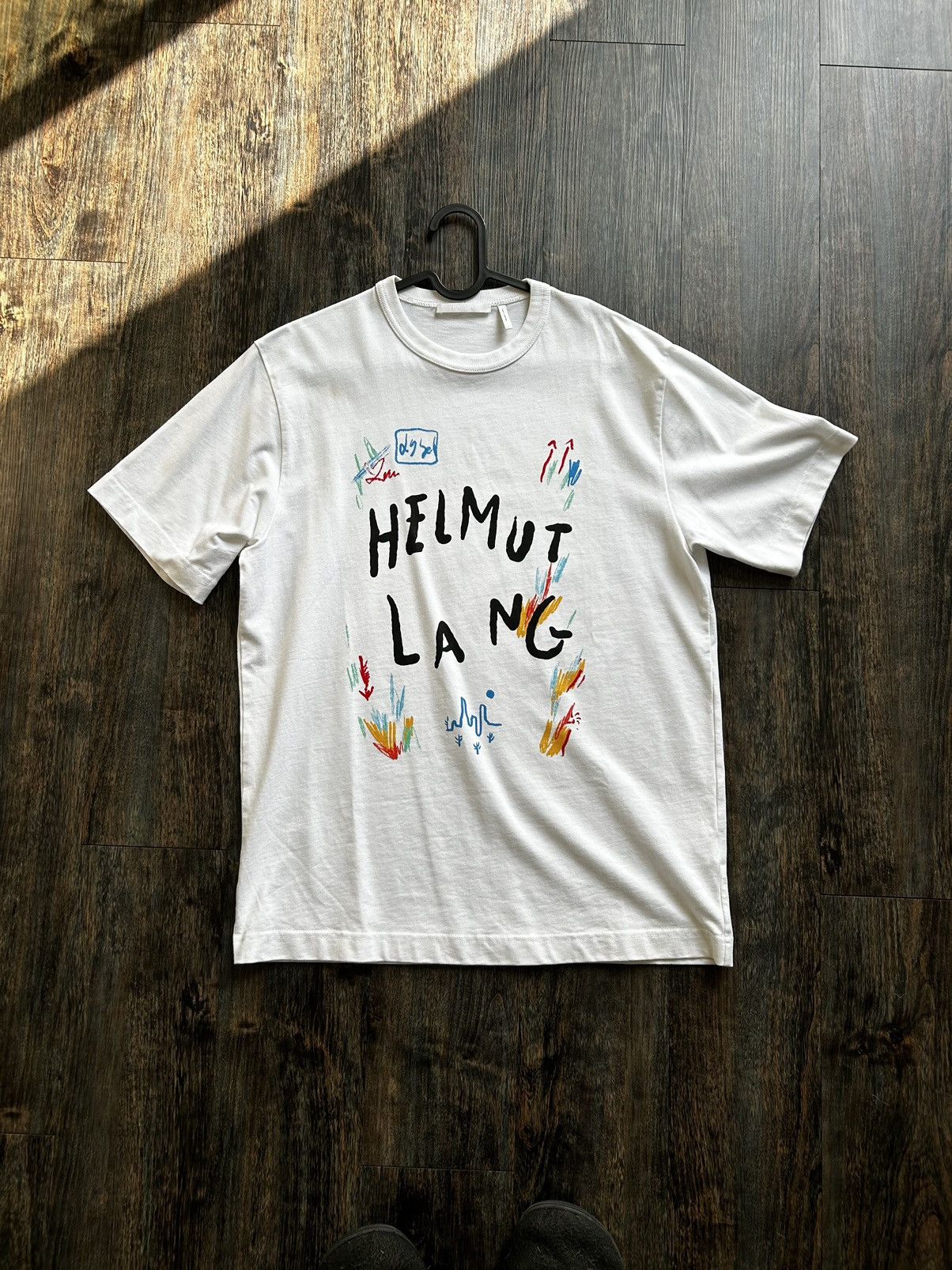 Helmut Lang Graphic Tee Size US S / EU 44-46 / 1 - 1 Thumbnail
