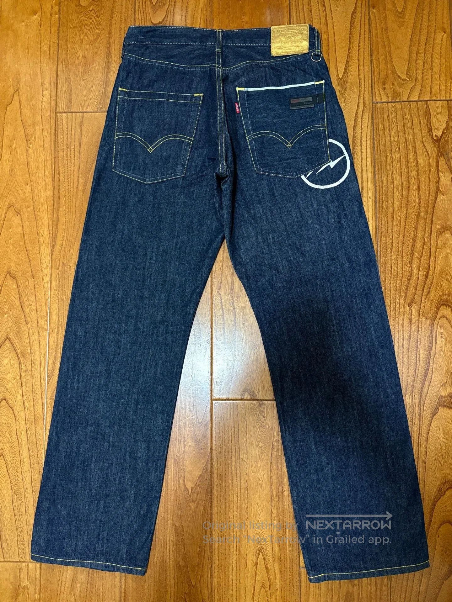Levi's Levi's Fenom Unwashed Raw Denim Jeans. Size US 32 / EU 48 - 1 Thumbnail