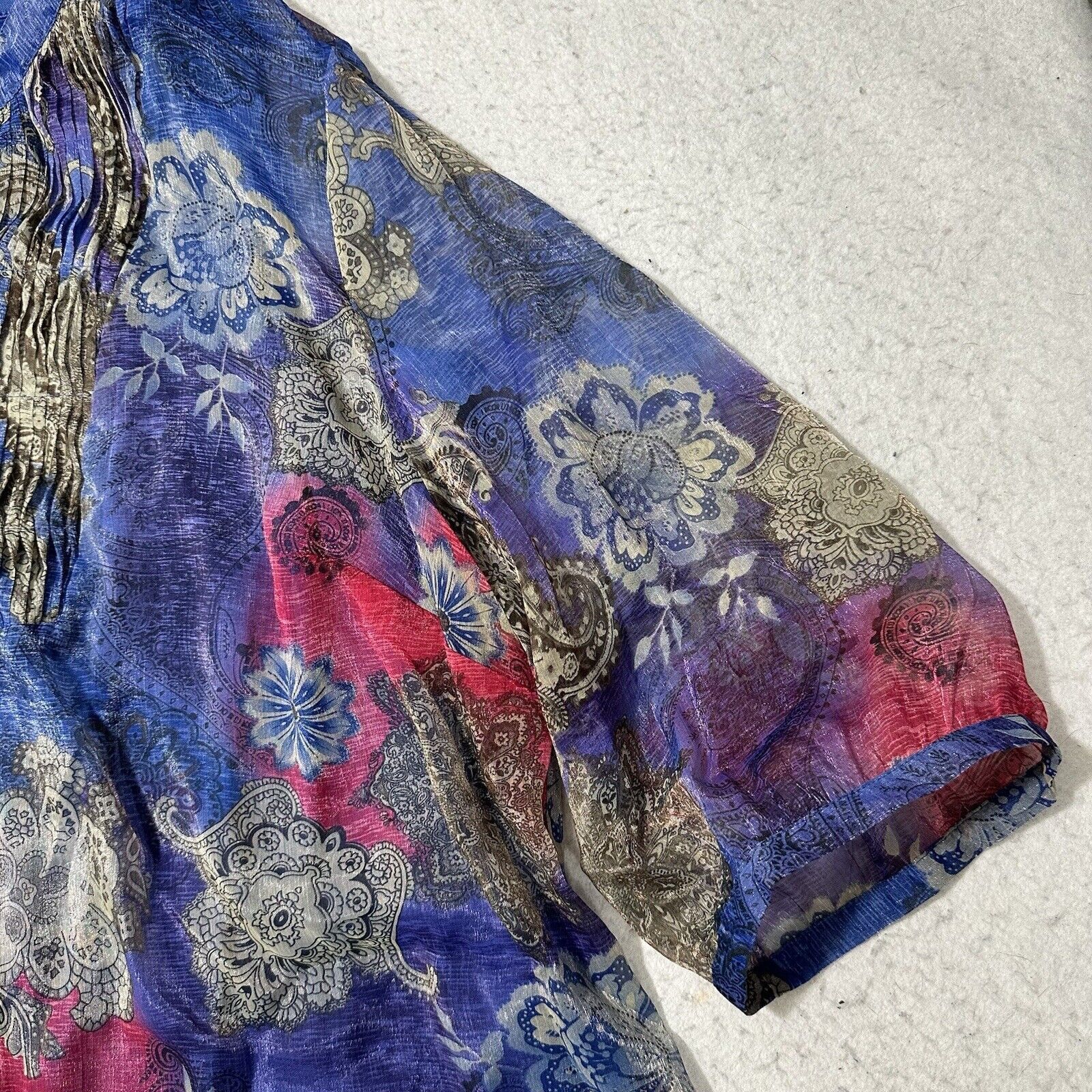 Other Maggie Barnes for Catherines 1X Blouse + Tank Top 2 Piece Size XL / US 12-14 / IT 48-50 - 4 Thumbnail