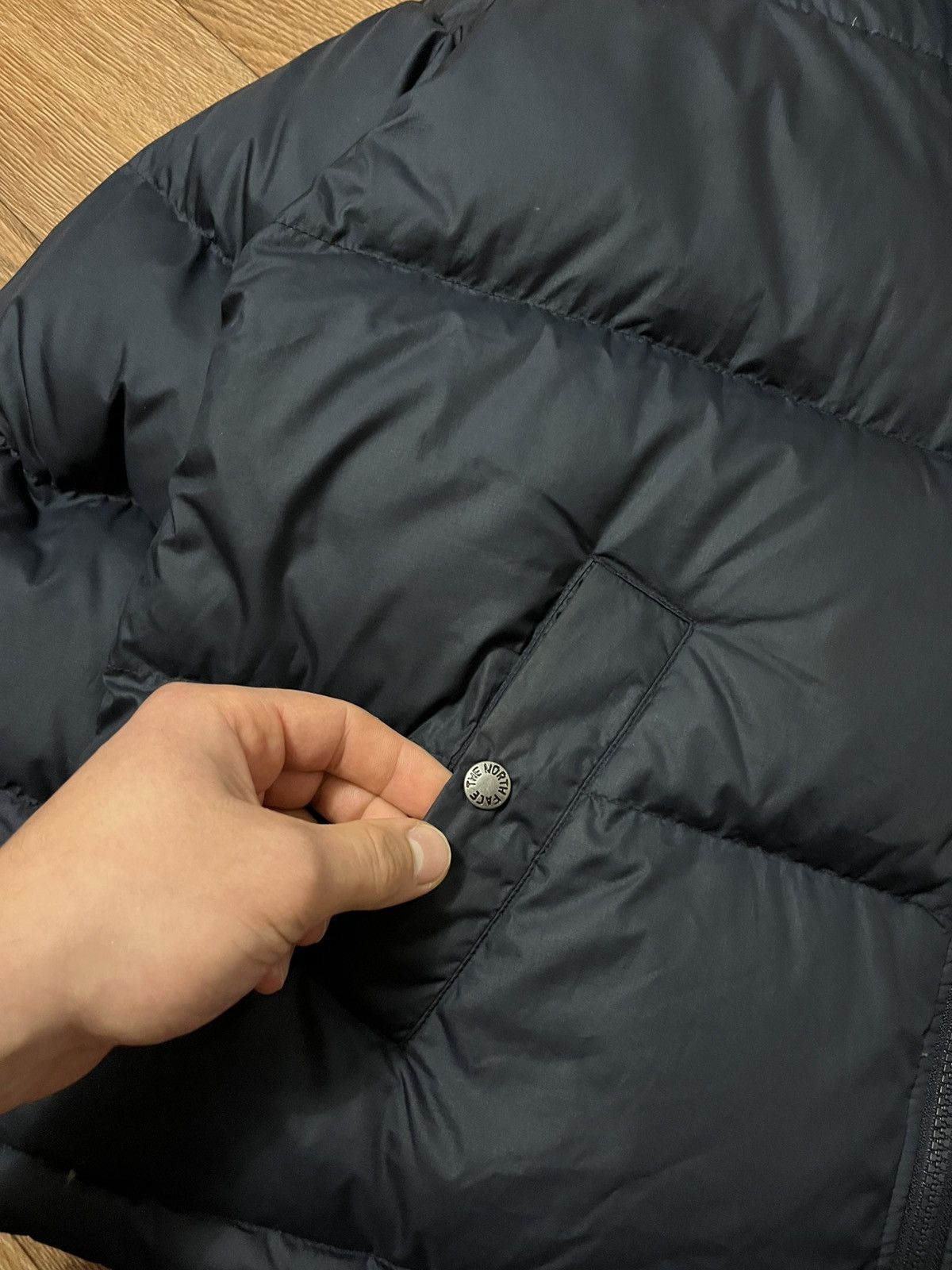 The North Face The North Face Mini Logo Puffer Jacket Size L / US 10 / IT 46 - 3 Thumbnail