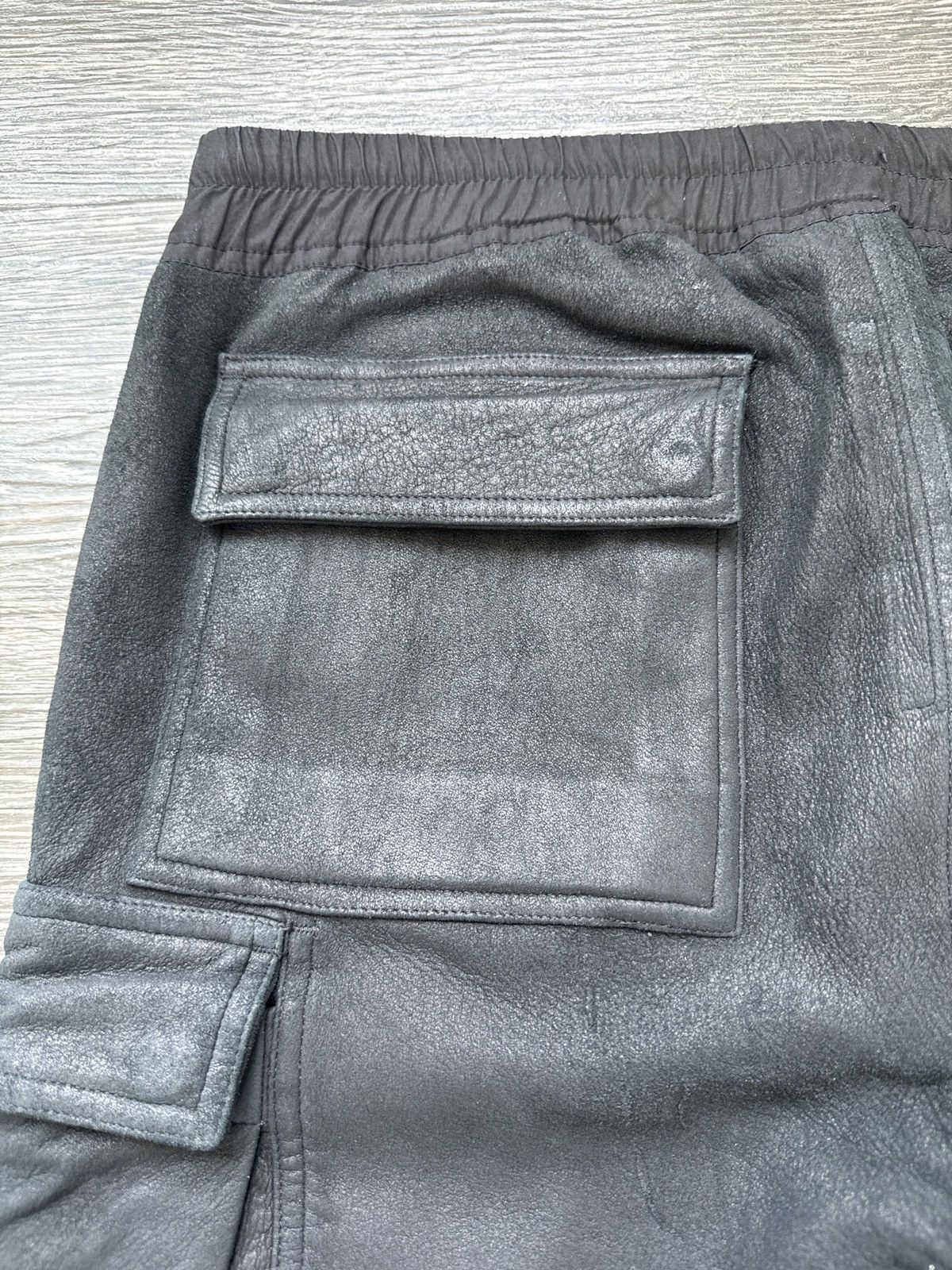 Rick Owens Rick owens cargo leather pants Size US 36 / EU 52 - 4 Thumbnail