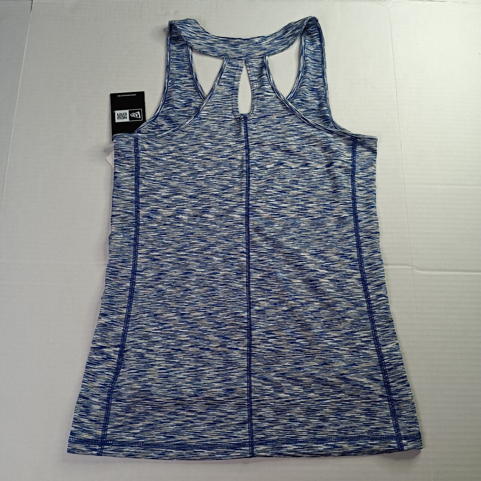 New Era Chicago Cubs MLB Striped Blue Racerback Tank Top Women's S Size S / US 4 / IT 40 - 7 Thumbnail