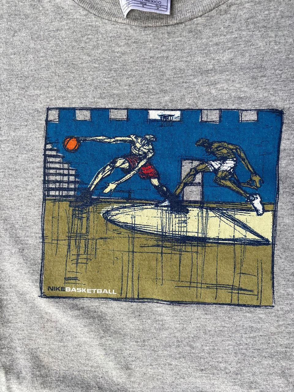 Nike vintage nike basketball 90s photo tee Size US M / EU 48-50 / 2 - 5 Thumbnail