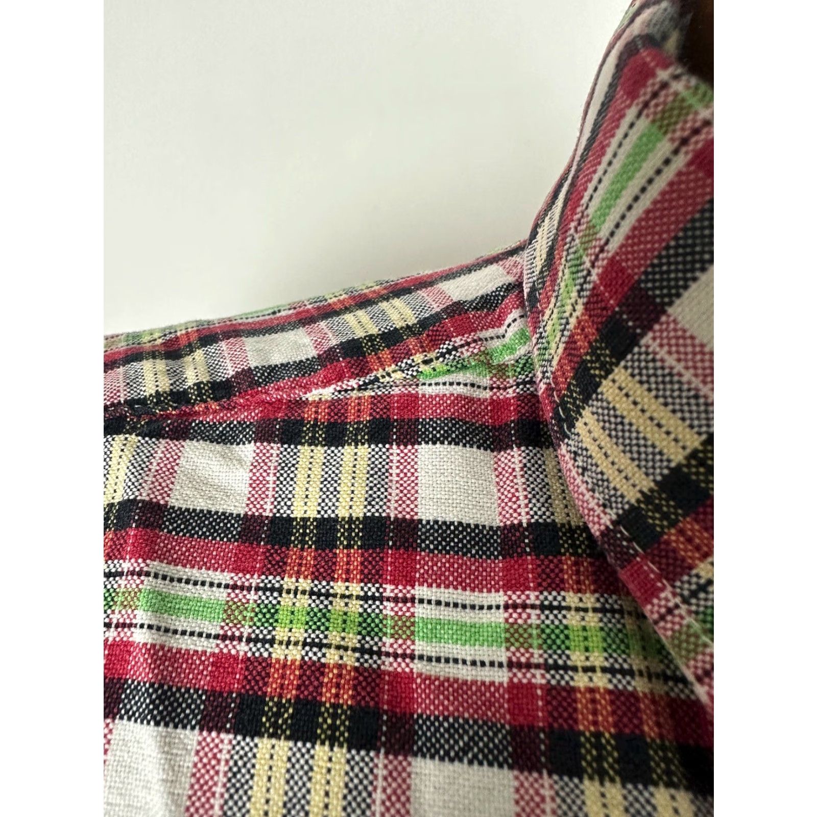 Wrangler VINTAGE Wrangler Twenty X Shirt Men XL Plaid Short Sleeve Button Up FLAW Size US XL / EU 56 / 4 - 2 Thumbnail