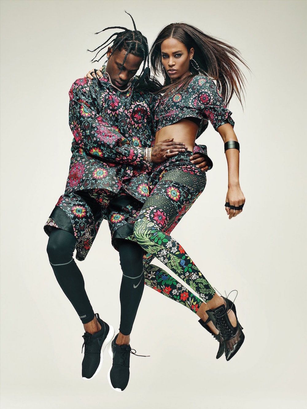 Nike × Riccardo Tisci Nikelab x Riccardo Tisci Kaleidoscope Floral Shorts Size US 32 / EU 48 - 2 Thumbnail