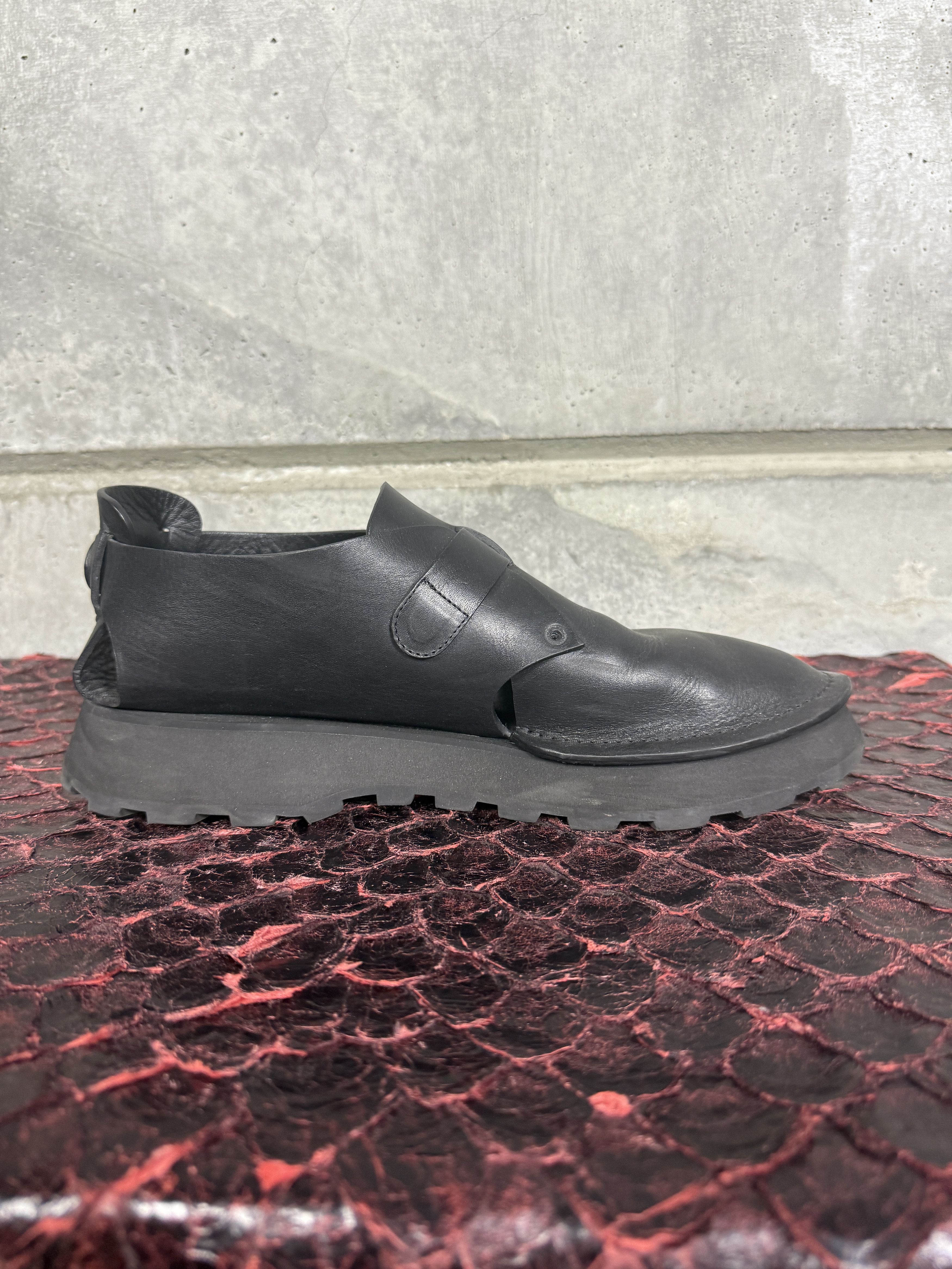Jil Sander $790 Jil Sander Cut-Out Leather Buckle Shoes Size US 10.5 / EU 43-44 - 5 Thumbnail