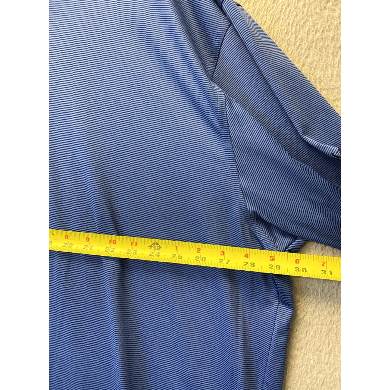 Callaway Callaway Polo Shirt Men 3XL Blue Striped Performance Stretch Golf Polo Mens Regular Short Sleeve Button-Down Collared Logo Sports Activewear Size US XXL / EU 58 / 5 - 5 Thumbnail