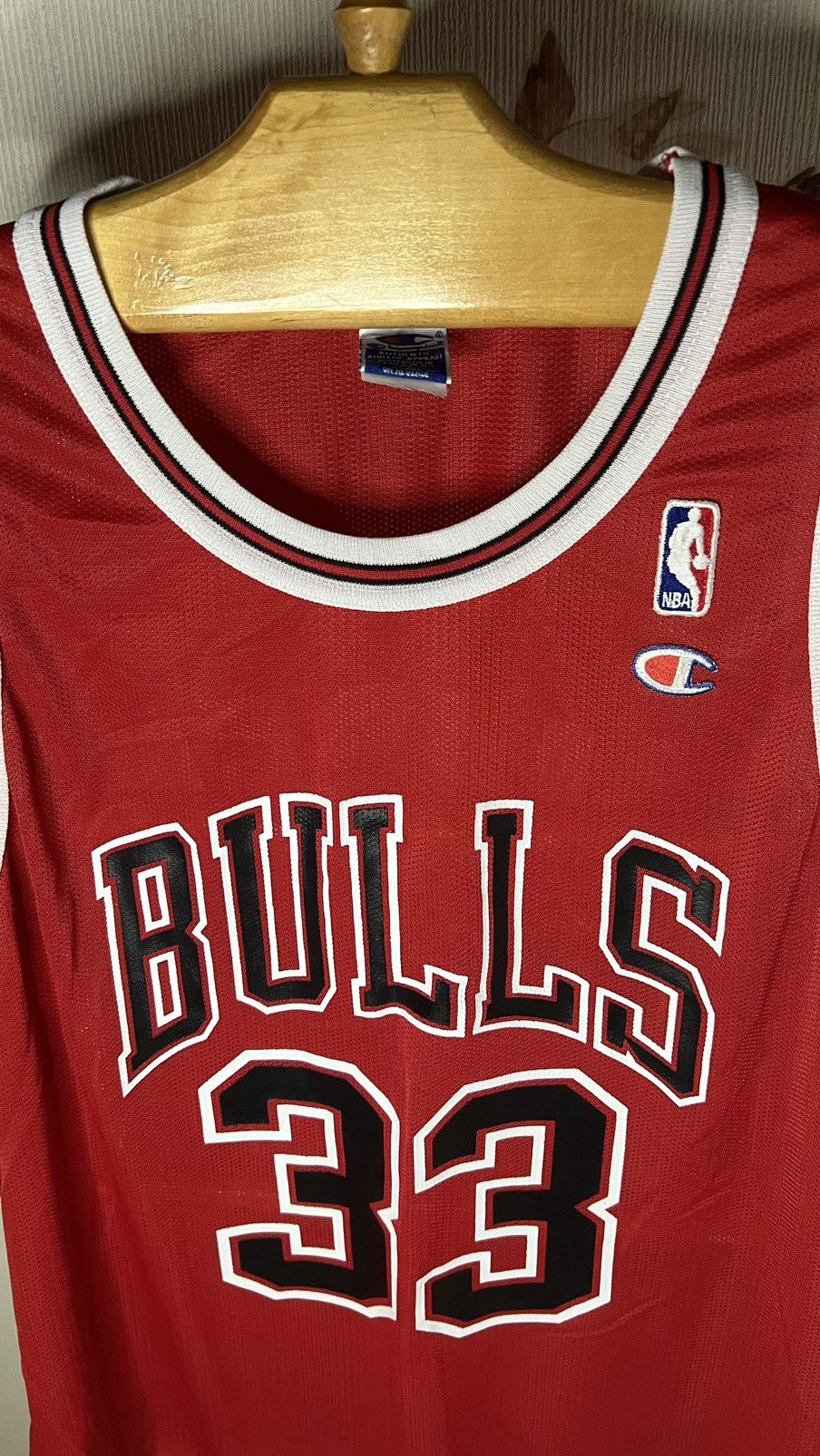 Champion × NBA × Vintage VTG 90’s Chicago Bulls NBA Scottie Pippen champion jersey Size US L / EU 52-54 / 3 - 2 Thumbnail