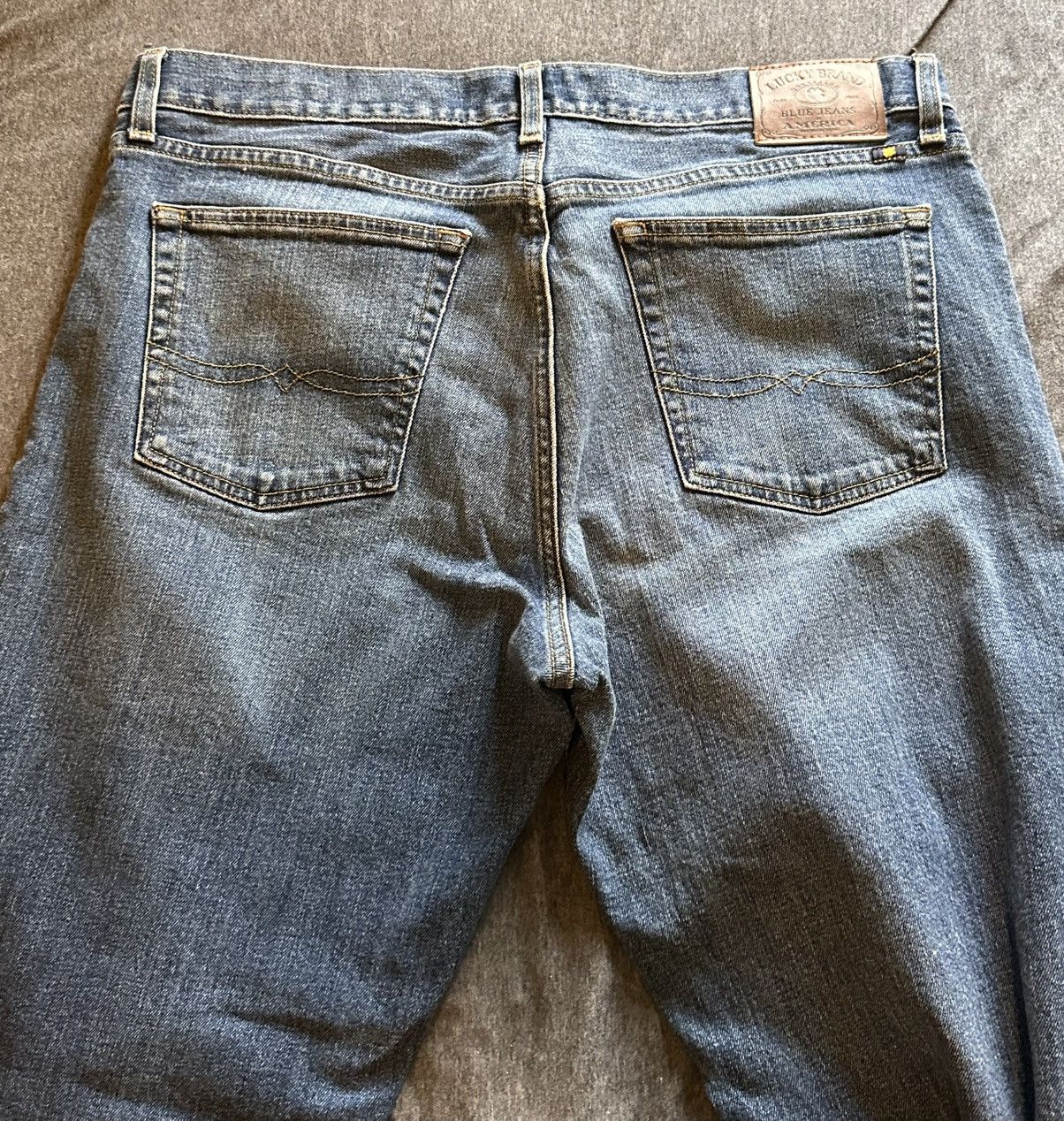 Lucky Brand Lucky Brand Denim x Vintage x Distressed Size US 36 / EU 52 - 8 Thumbnail
