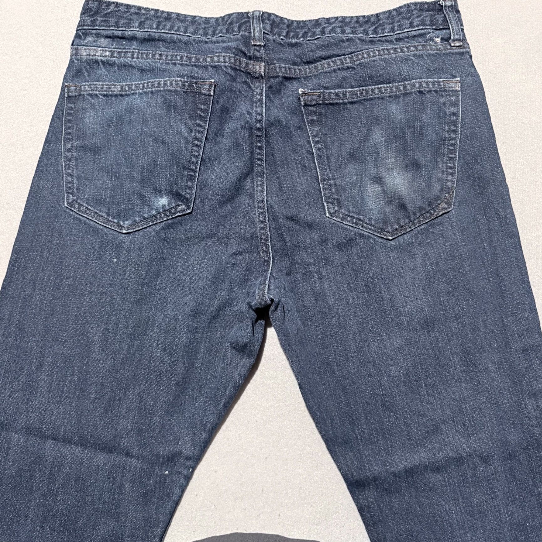 Banana Republic Banana Republic Slim Straight Jeans Men Blue Denim Paint Splatter 36x30 Jeans Mens Slim Straight Blue Denim Paint Splatter 36x30 Size US 36 / EU 52 - 4 Thumbnail