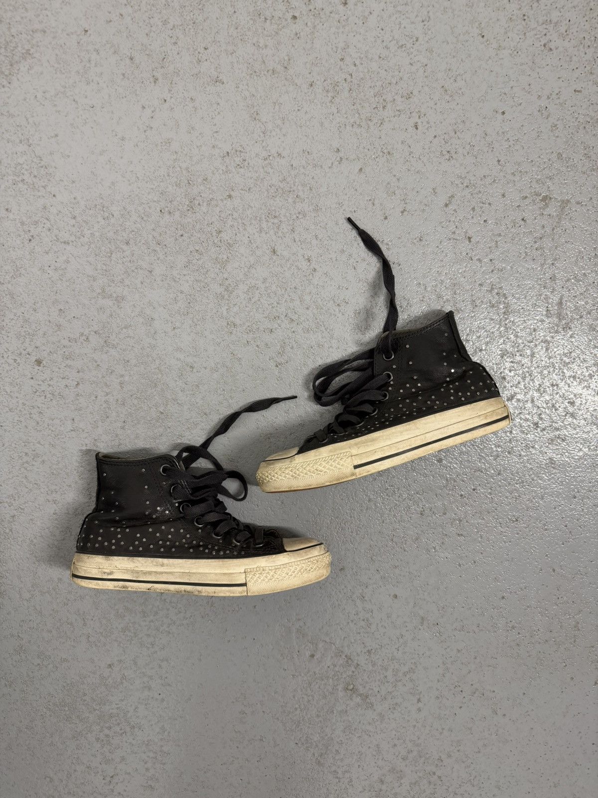Converse John Varvatos X Converse Leather Studded Sneakers Size US 6.5 / IT 36.5 - 2 Thumbnail